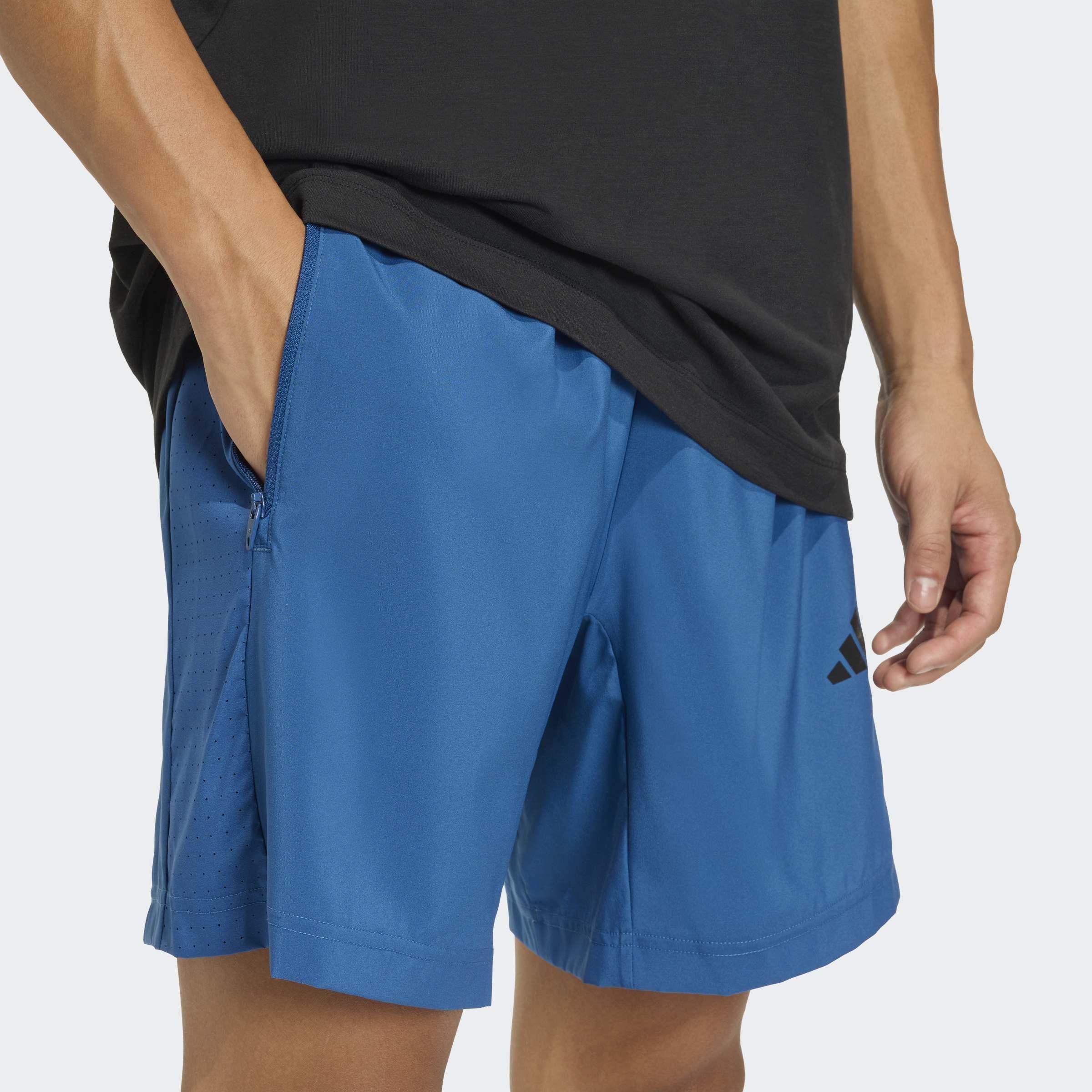 Workout Essentials Base Woven Short, Blue, A701_ONE, large image number 2