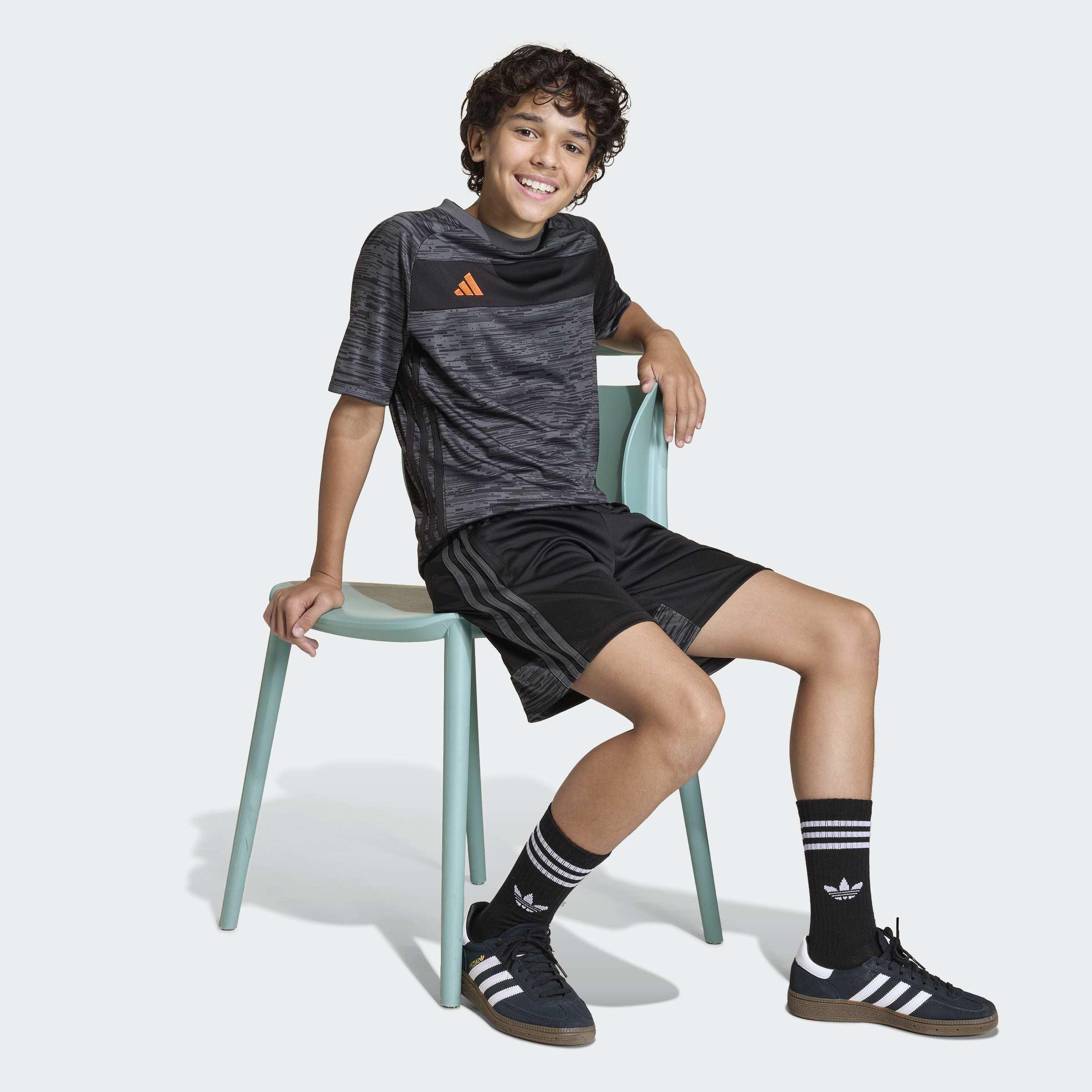 Kids Unisex Tiro25 Essentials Jersey, Black, A701_ONE, large image number 6