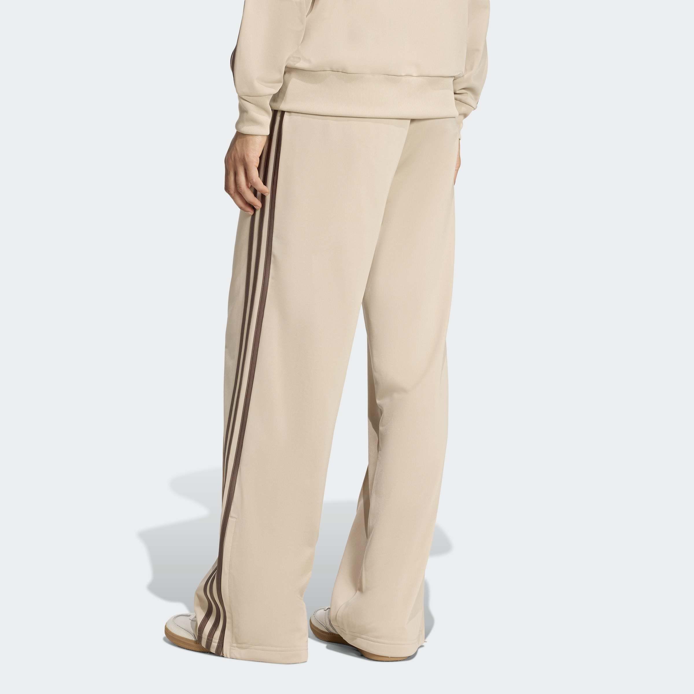 Firebird Loose Track Tracksuit Bottoms, Beige