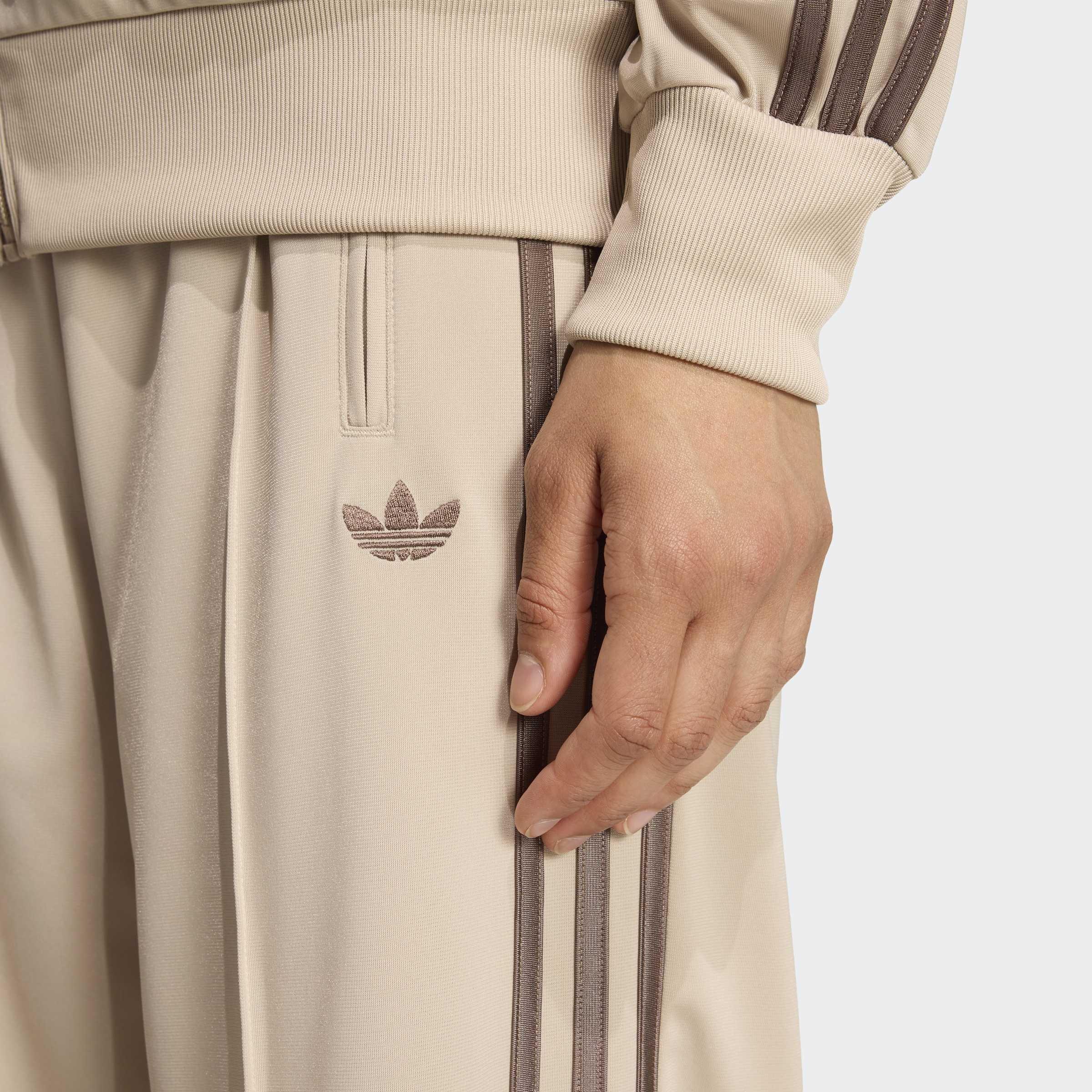 Firebird Loose Track Tracksuit Bottoms, Beige, A701_ONE, large image number 2