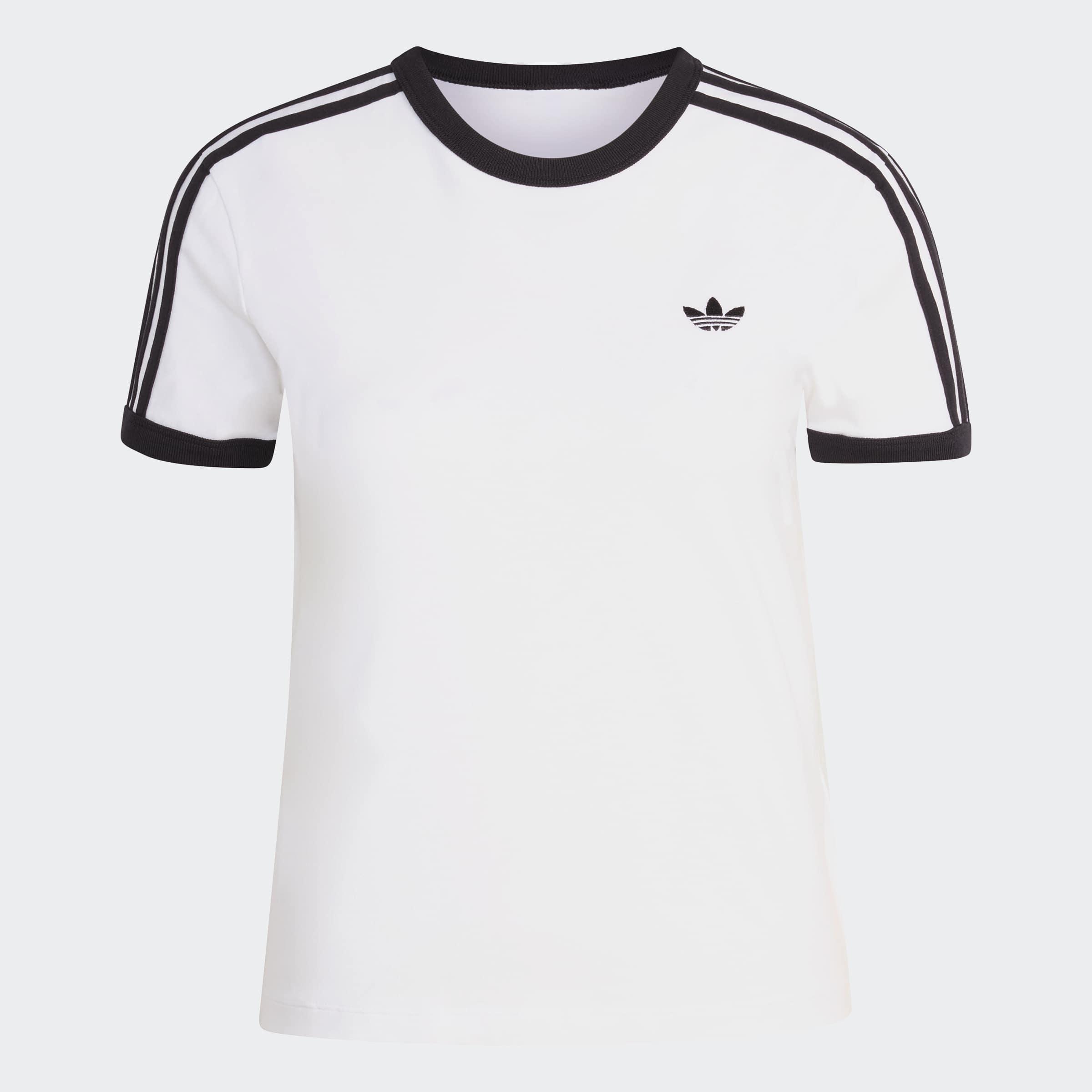 3 Stripes Slim T-Shirt, White