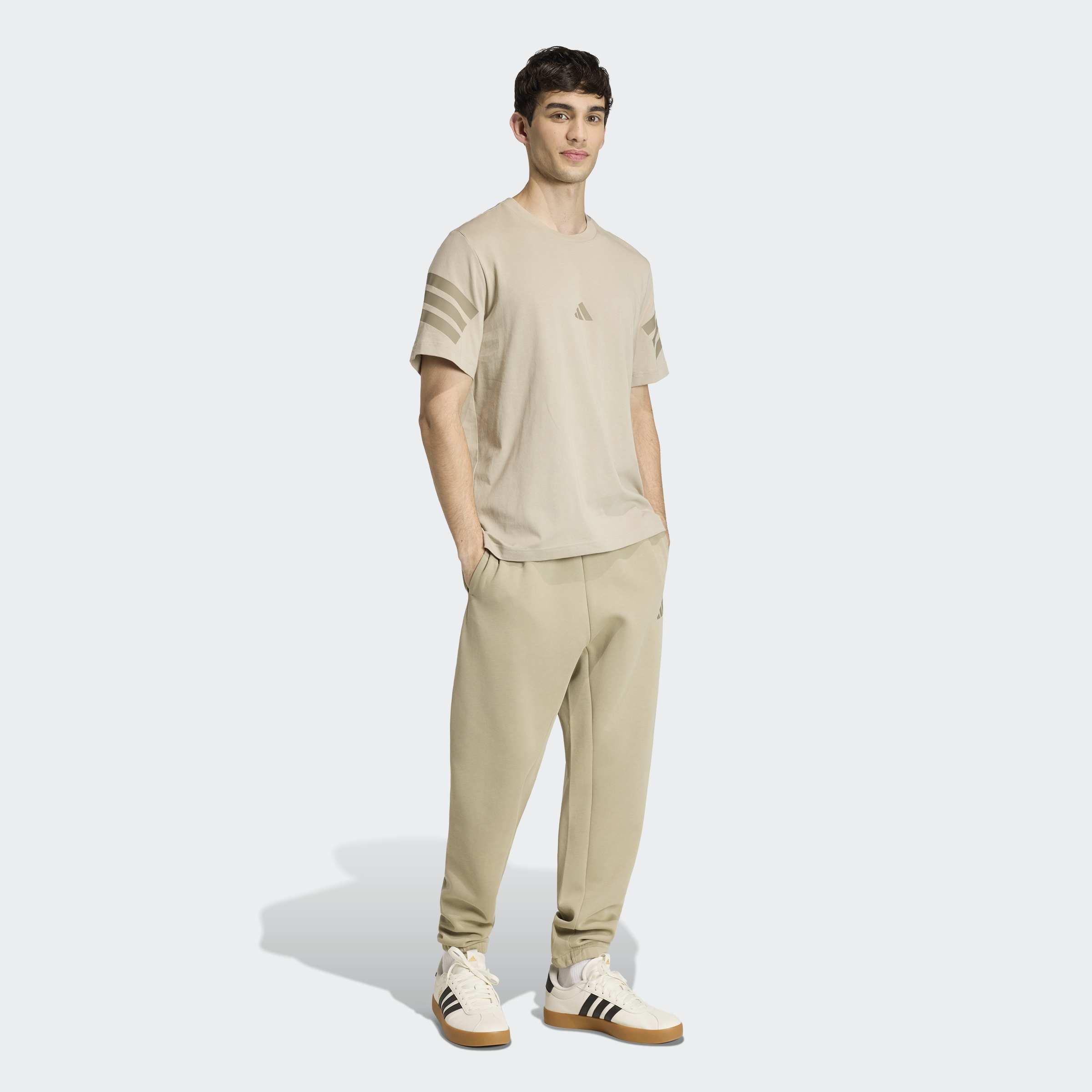 Future Icons 3-Stripes T-Shirt, Brown, A701_ONE, large image number 5