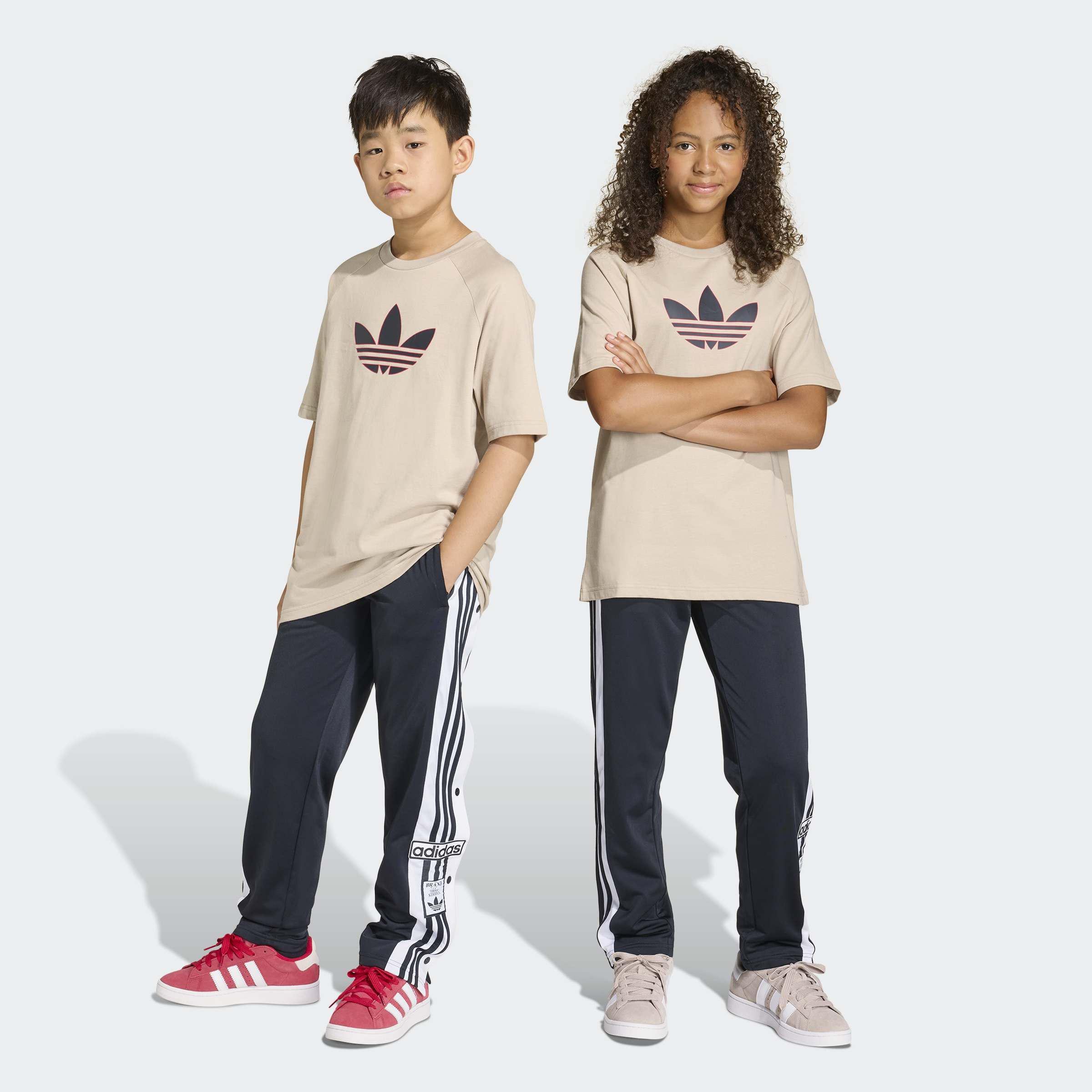 Kids Unisex Adibreak Tracksuit Bottoms, Black, A701_ONE, large image number 7