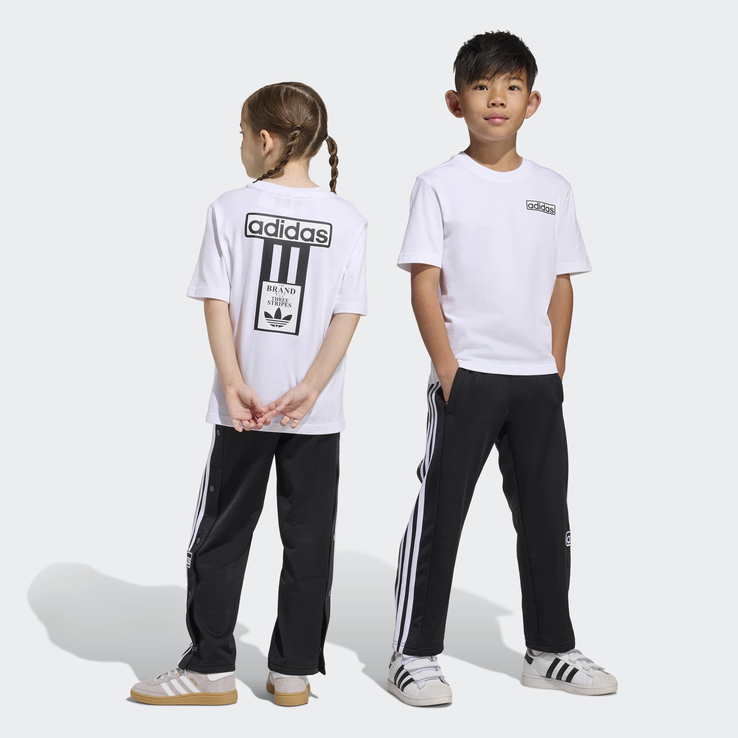 Kids Unisex Adibreak Tee Set, White, A701_ONE, large image number 2