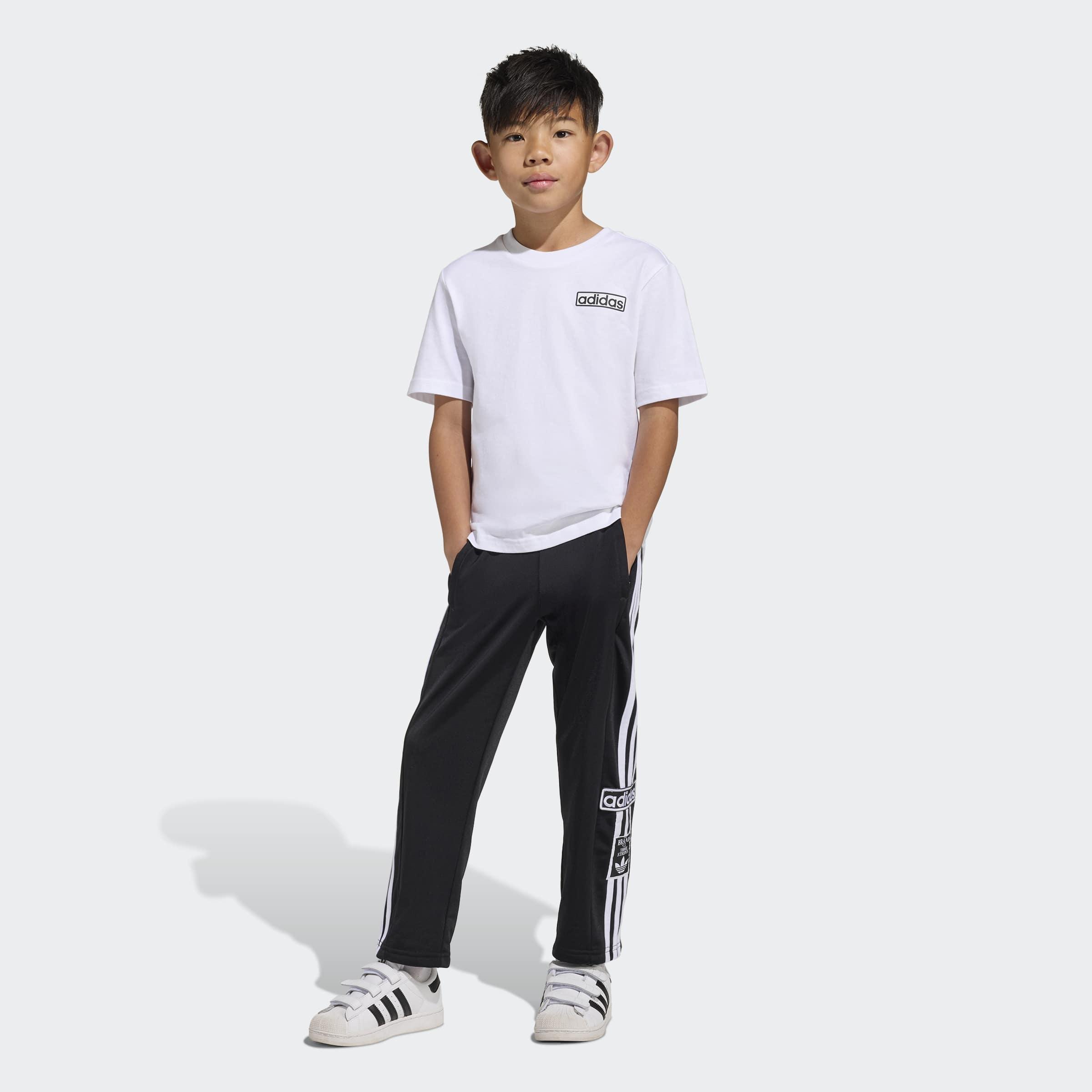 Kids Unisex Adibreak Tee Set, White, A701_ONE, large image number 9
