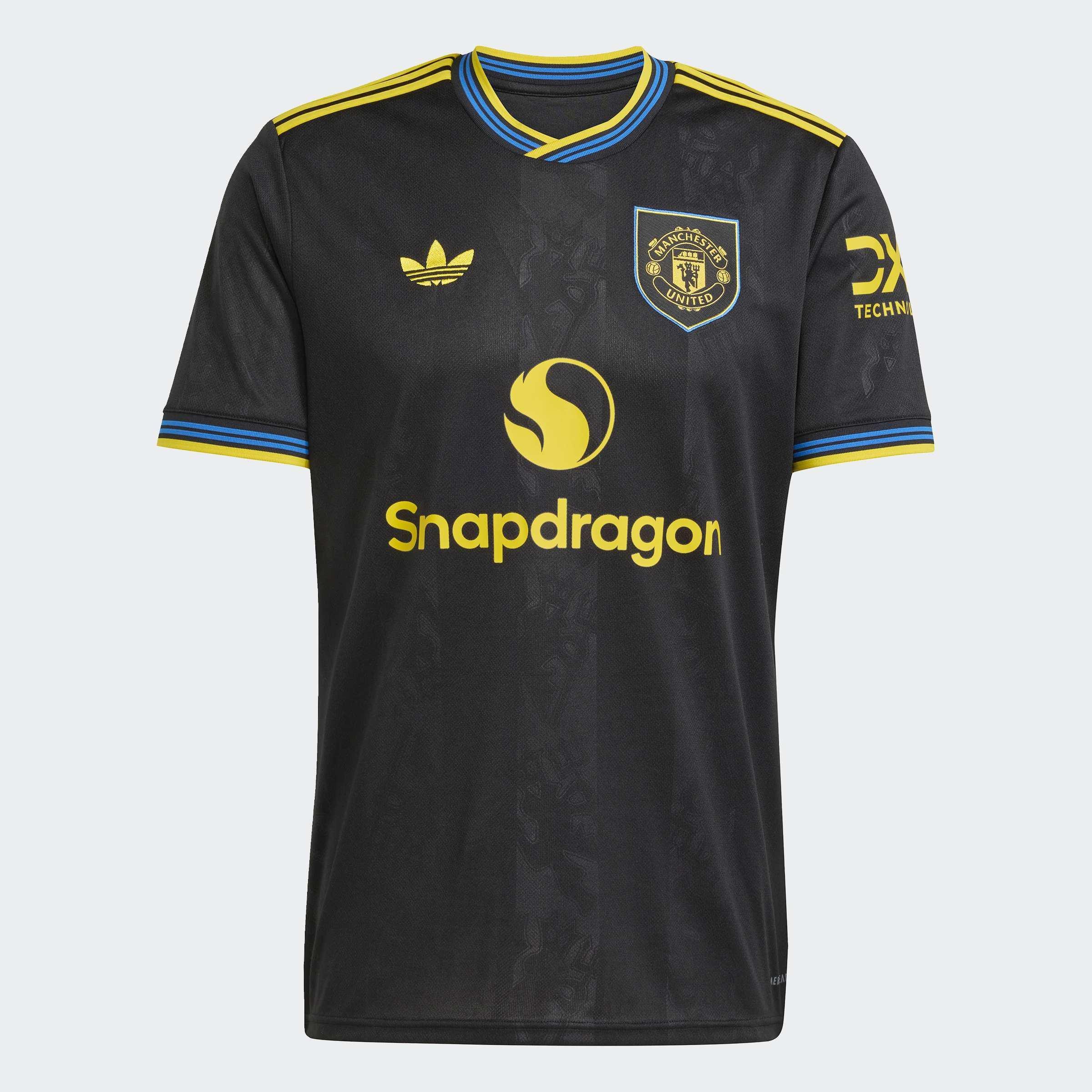 Manchester United 25/26 Third Jersey, Black, A701_ONE, large image number 0