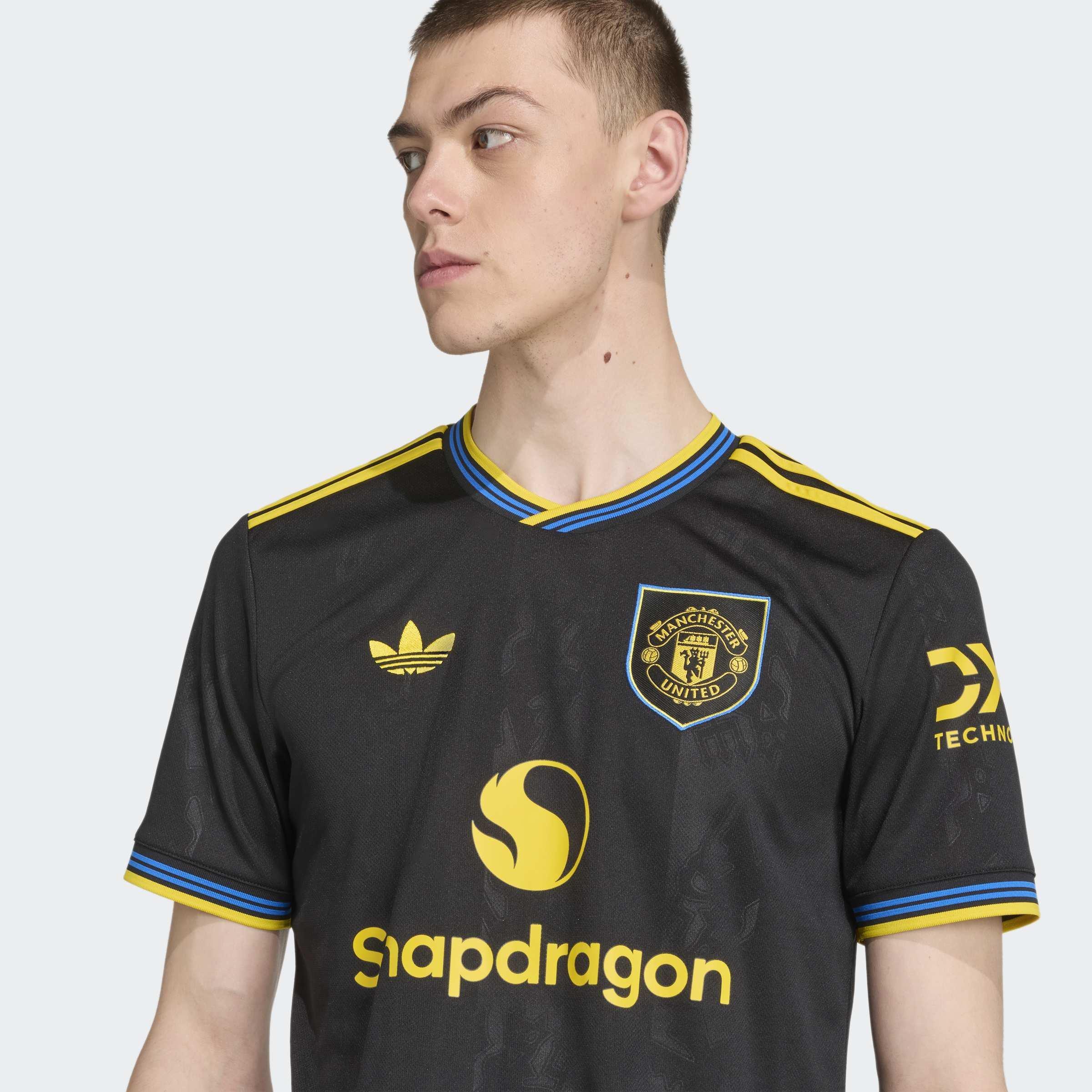 Manchester United 25/26 Third Jersey, Black, A701_ONE, large image number 4