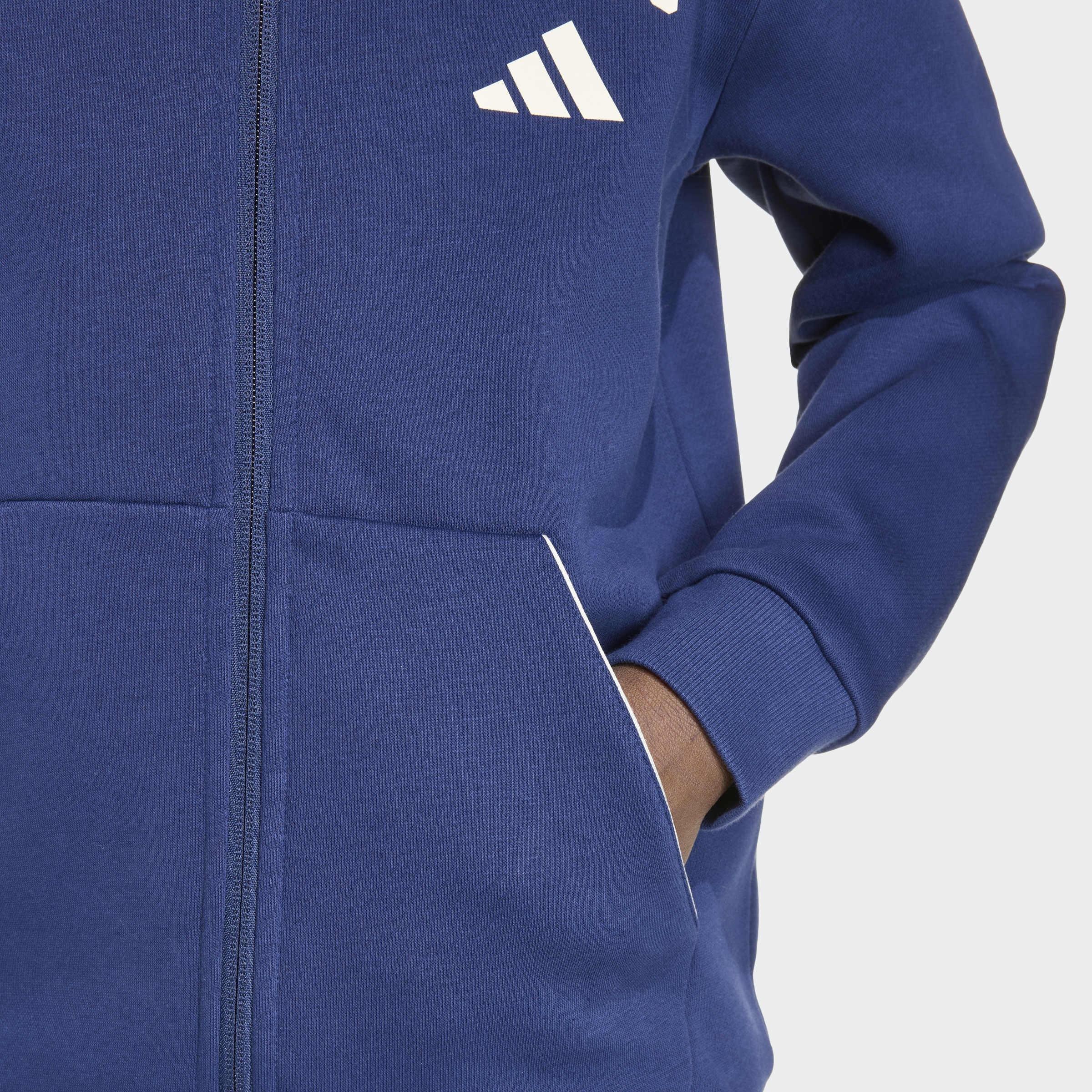 Kids Unisex Seasonals Collegiate Typography Hoody, Blue, A701_ONE, large image number 2