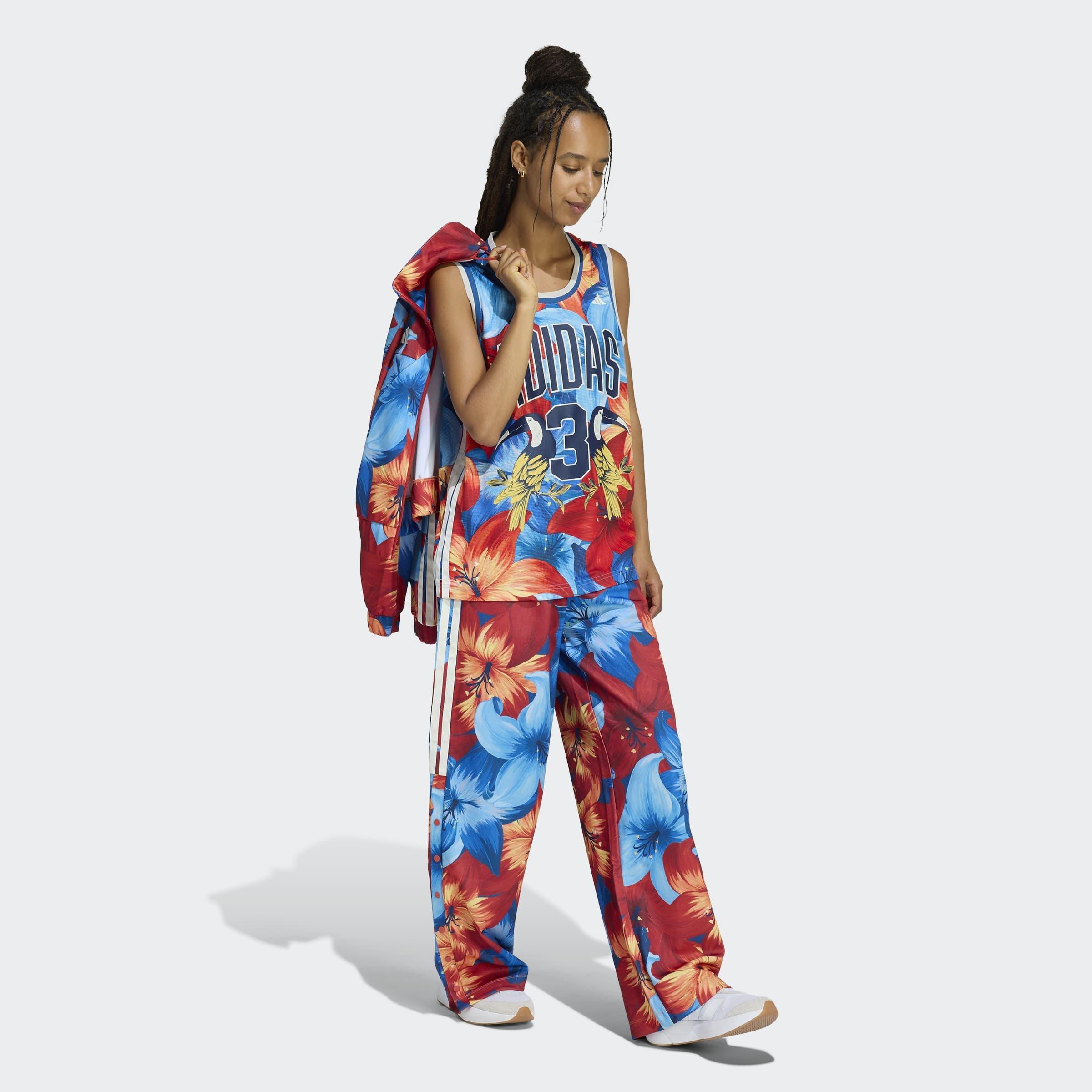 adidas X Farm Rio House Of Tiro Track Pants, Blue, A701_ONE, large image number 5