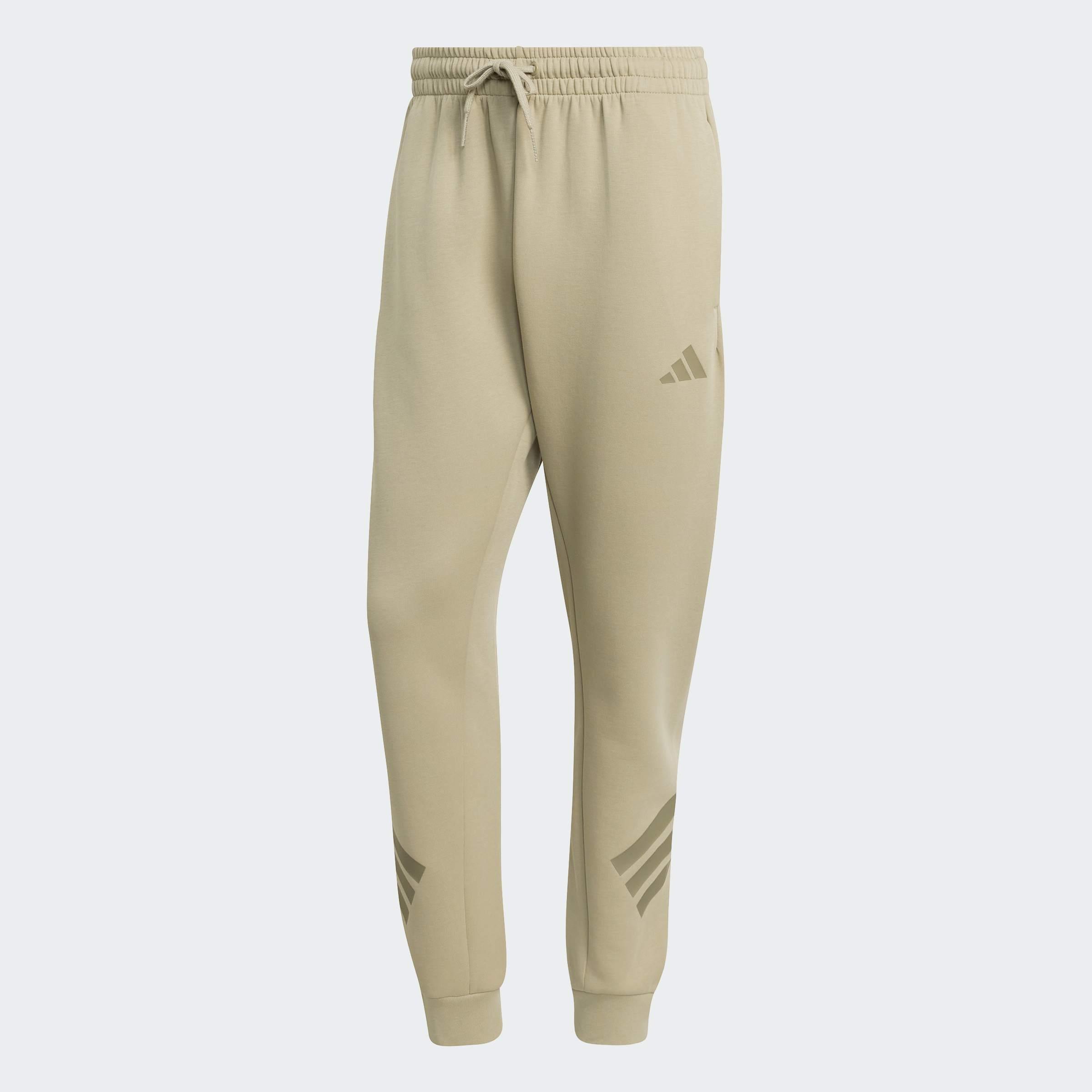 Future Icons 3-Stripes Tracksuit Bottoms, Brown, A701_ONE, medium