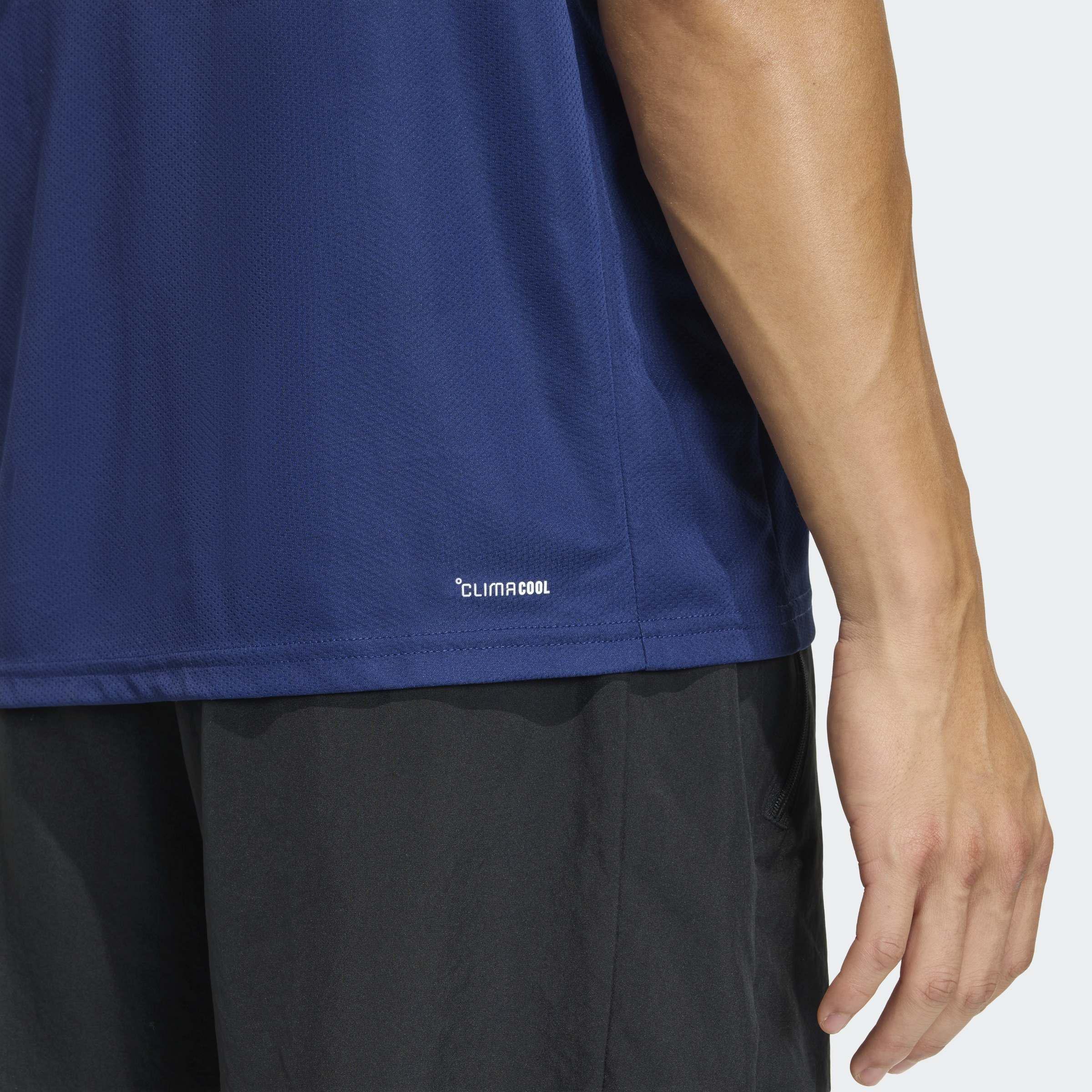 Workout Essentials Base T-Shirt, Blue, A701_ONE, large image number 2