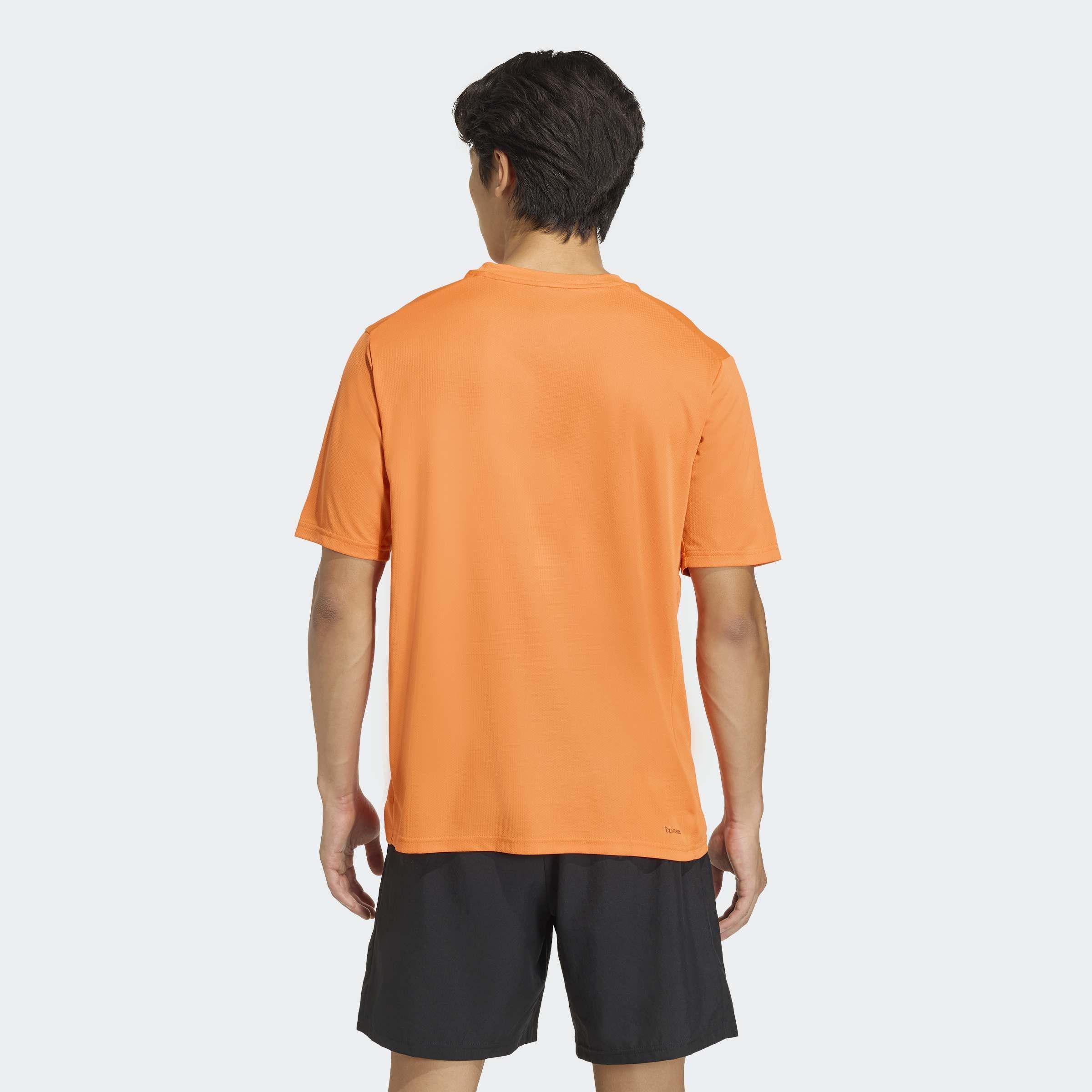 Workout Essentials Base T-Shirt, Orange, A701_ONE, medium