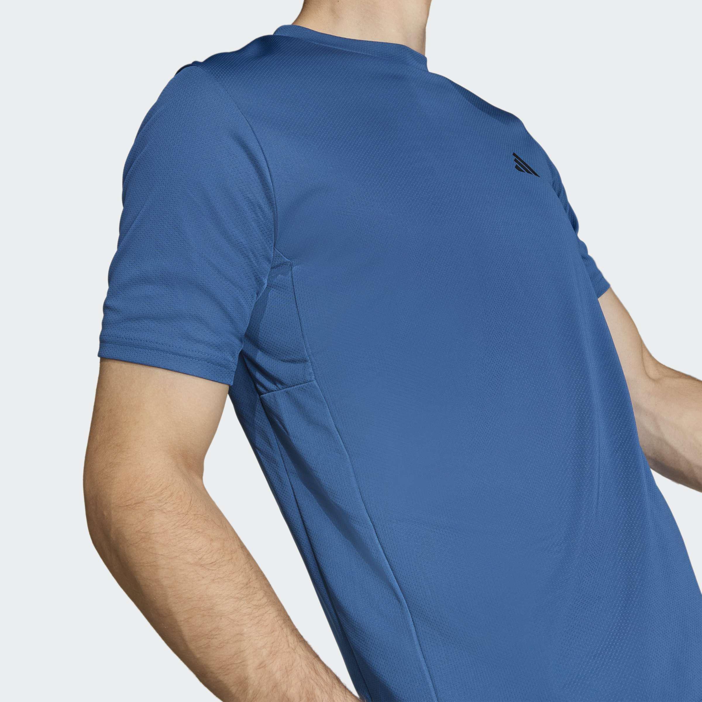 Workout Essentials Base T-Shirt, Blue, A701_ONE, large image number 2