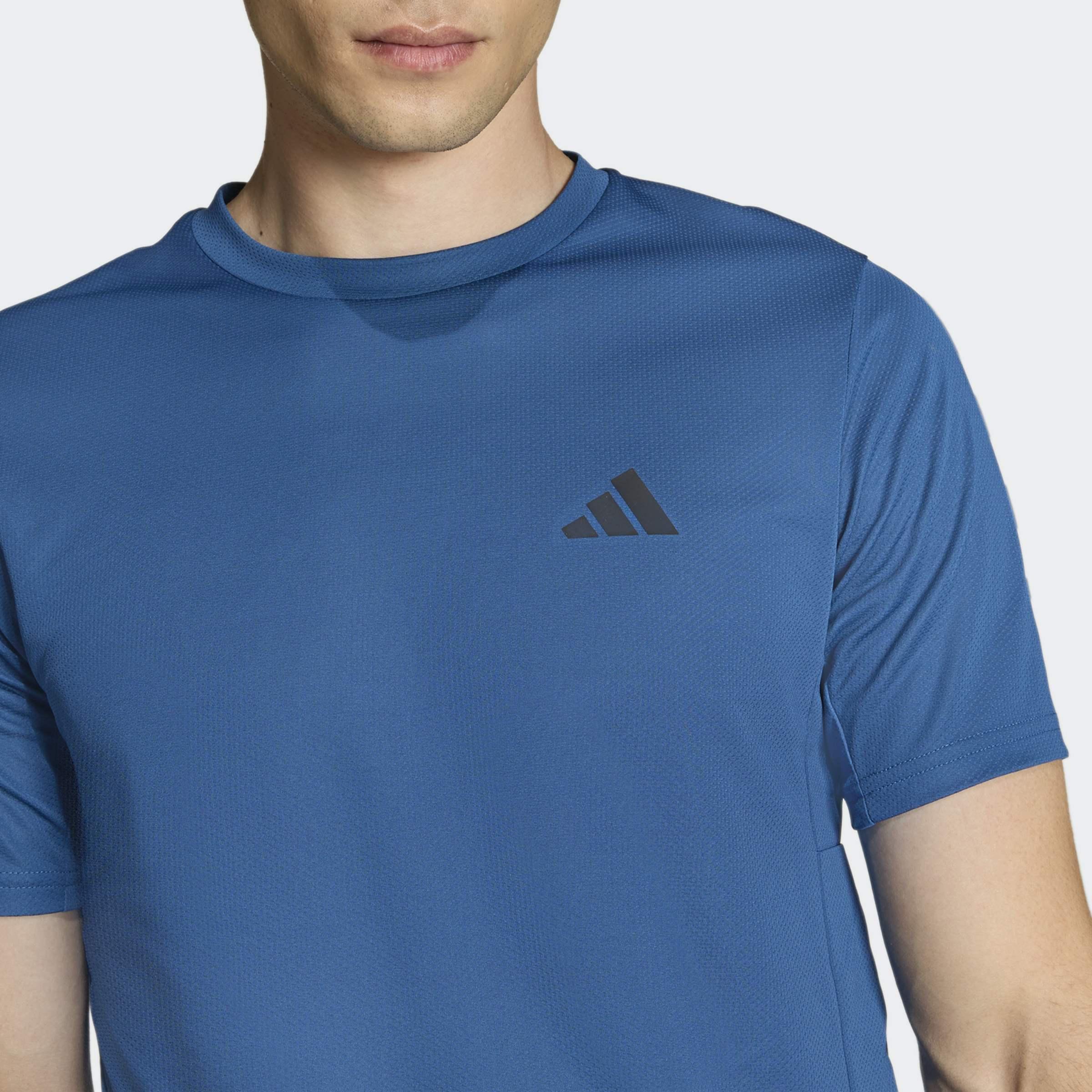 Workout Essentials Base T-Shirt, Blue, A701_ONE, large image number 3