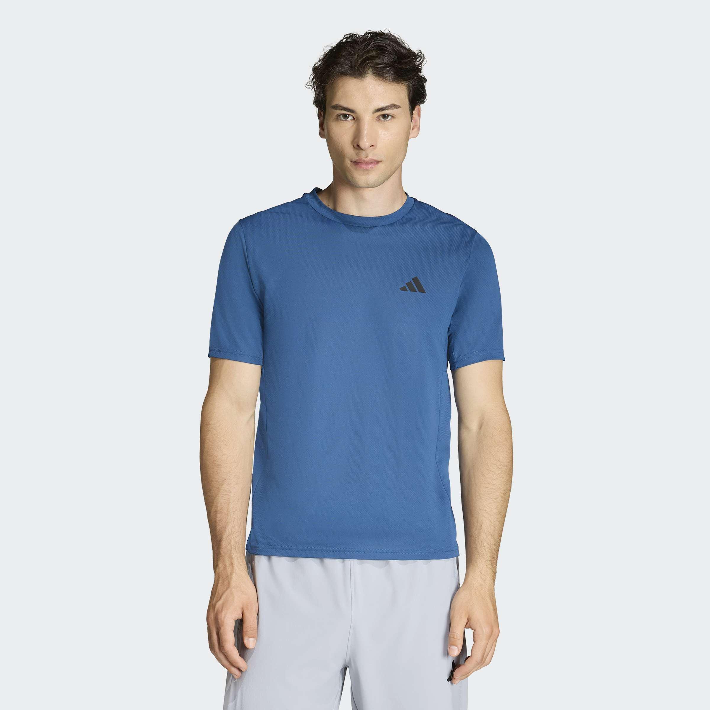 Workout Essentials Base T-Shirt, Blue, A701_ONE, large image number 5