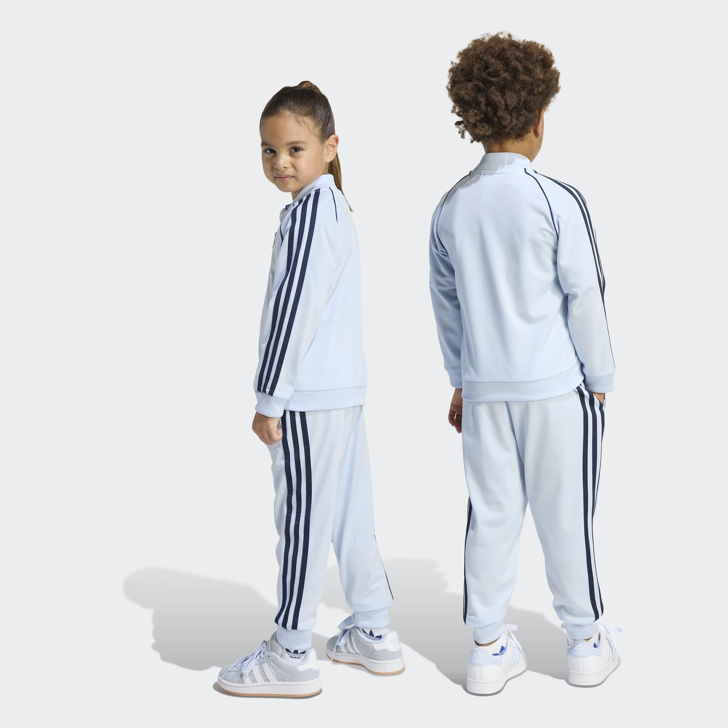 Kids Unisex SST Tracksuit, Blue, A701_ONE, large image number 2