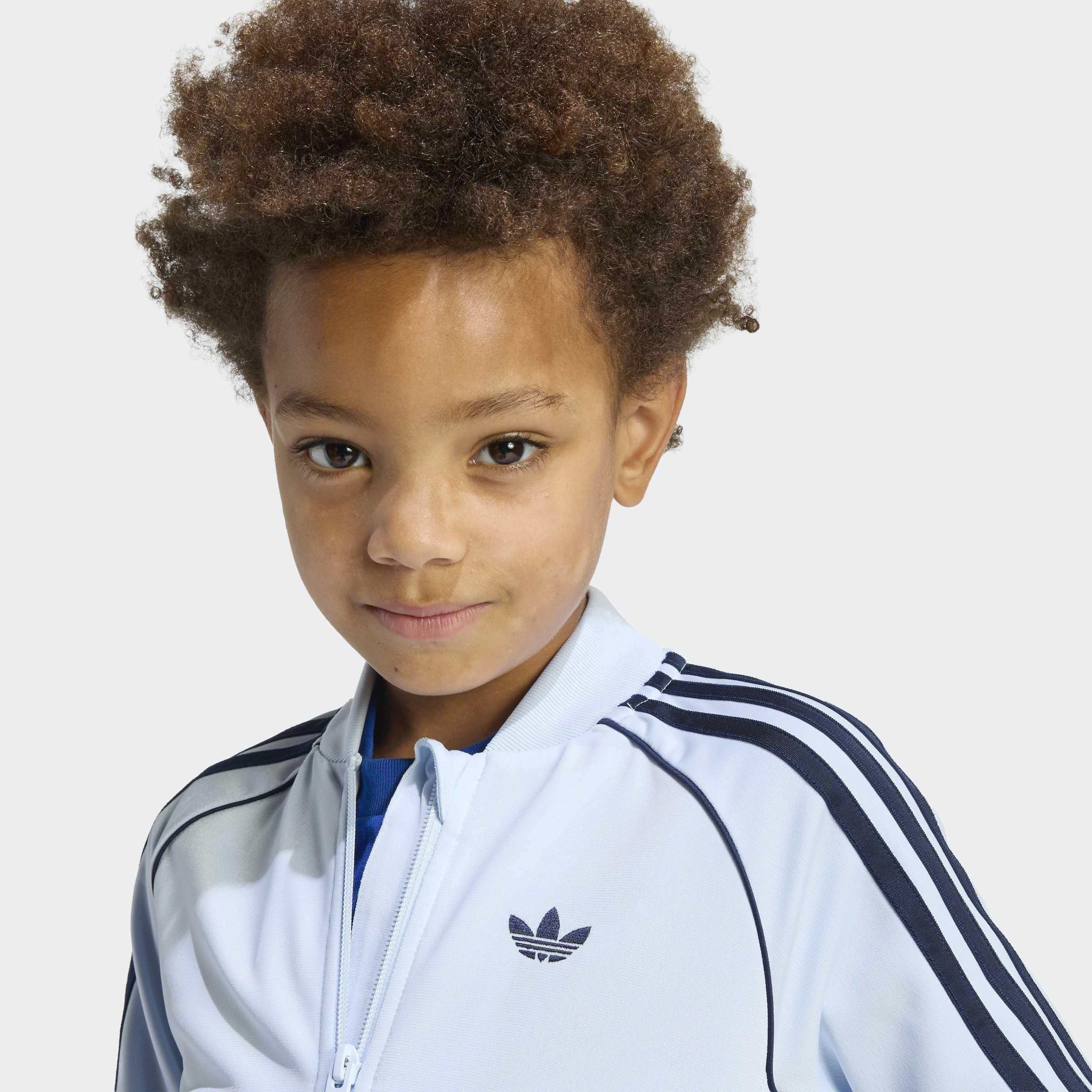 Kids Unisex SST Tracksuit, Blue, A701_ONE, large image number 4