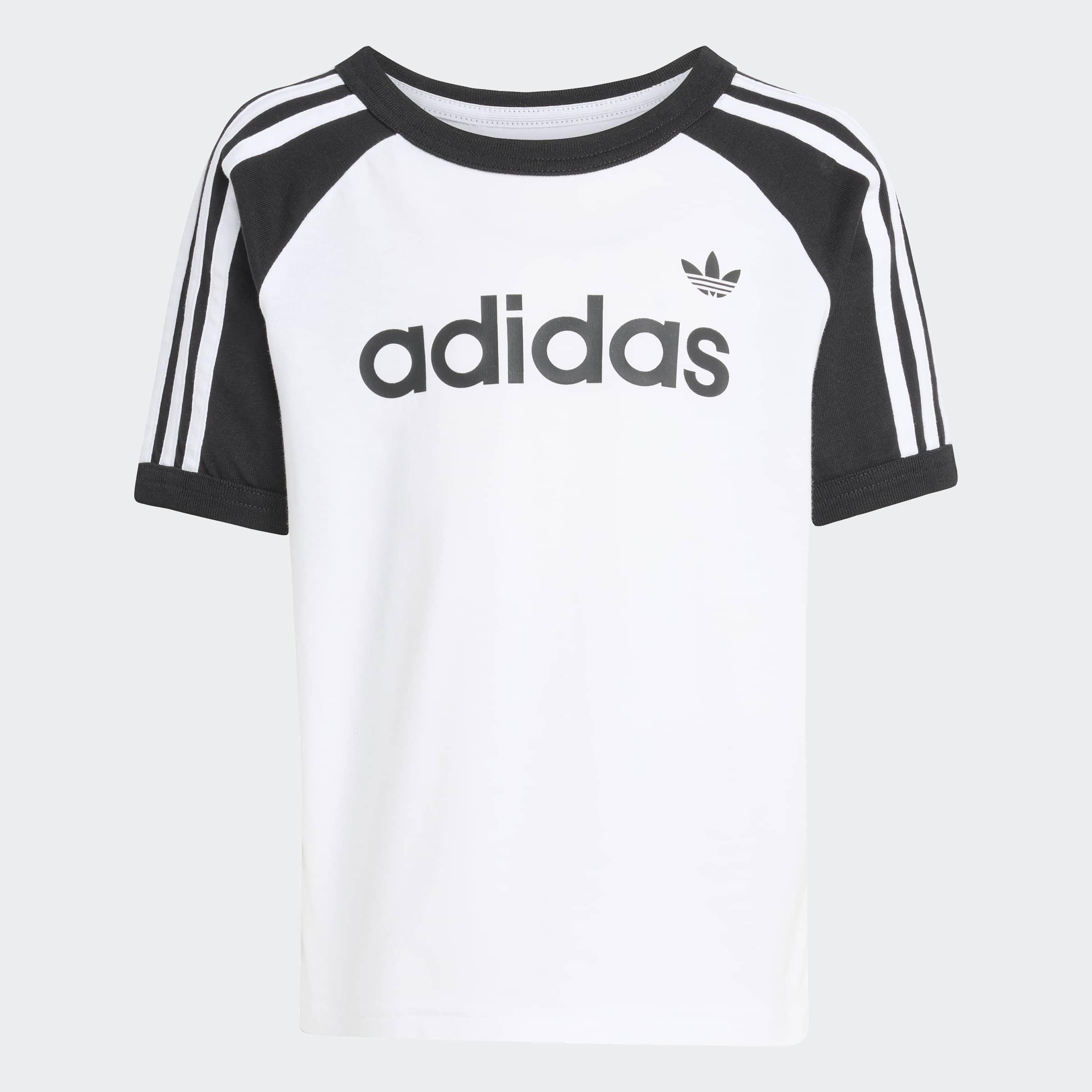 Kids Unisex Sprinter Short Tee Set, White, A701_ONE, large image number 5