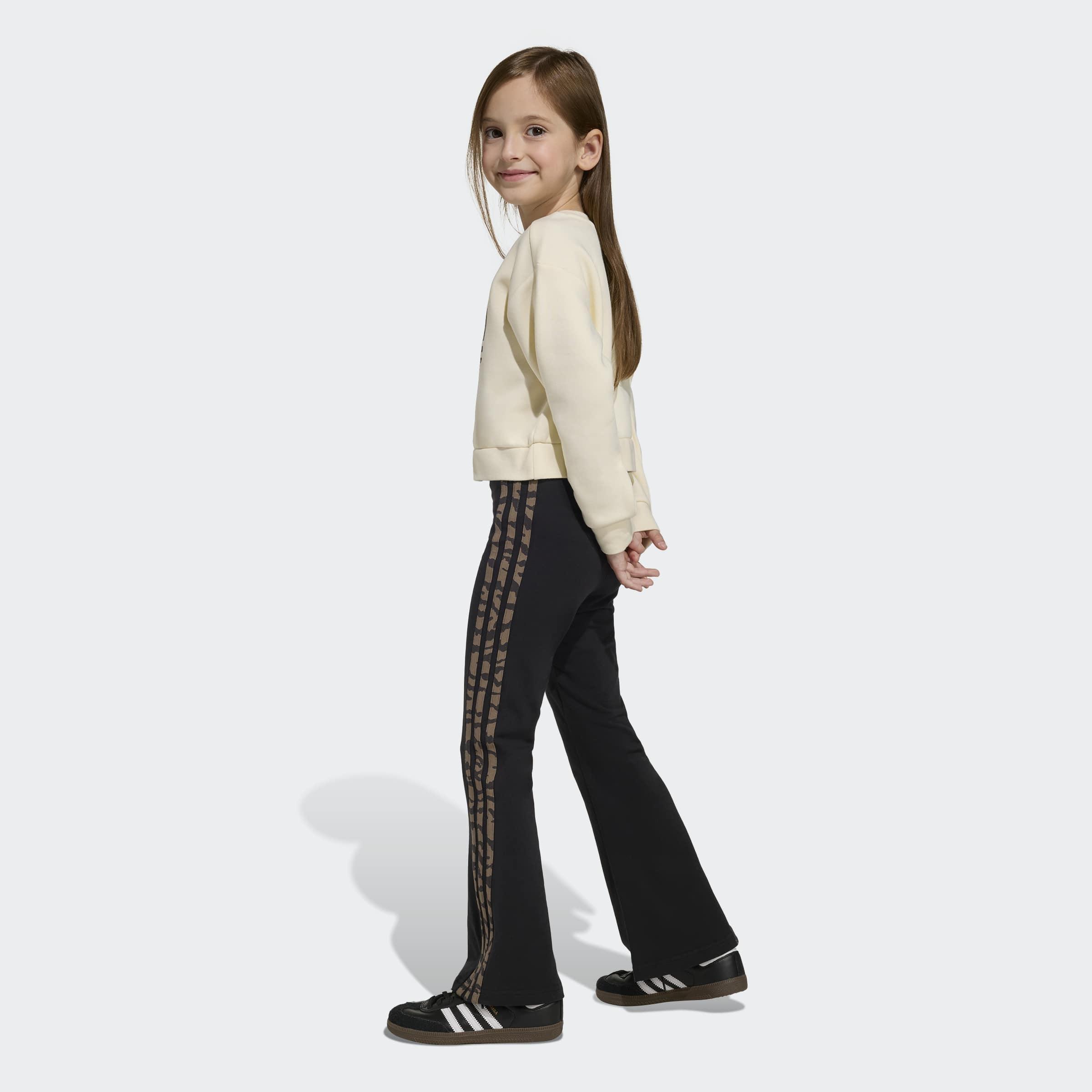 Kids Boxy Crew Set, Beige