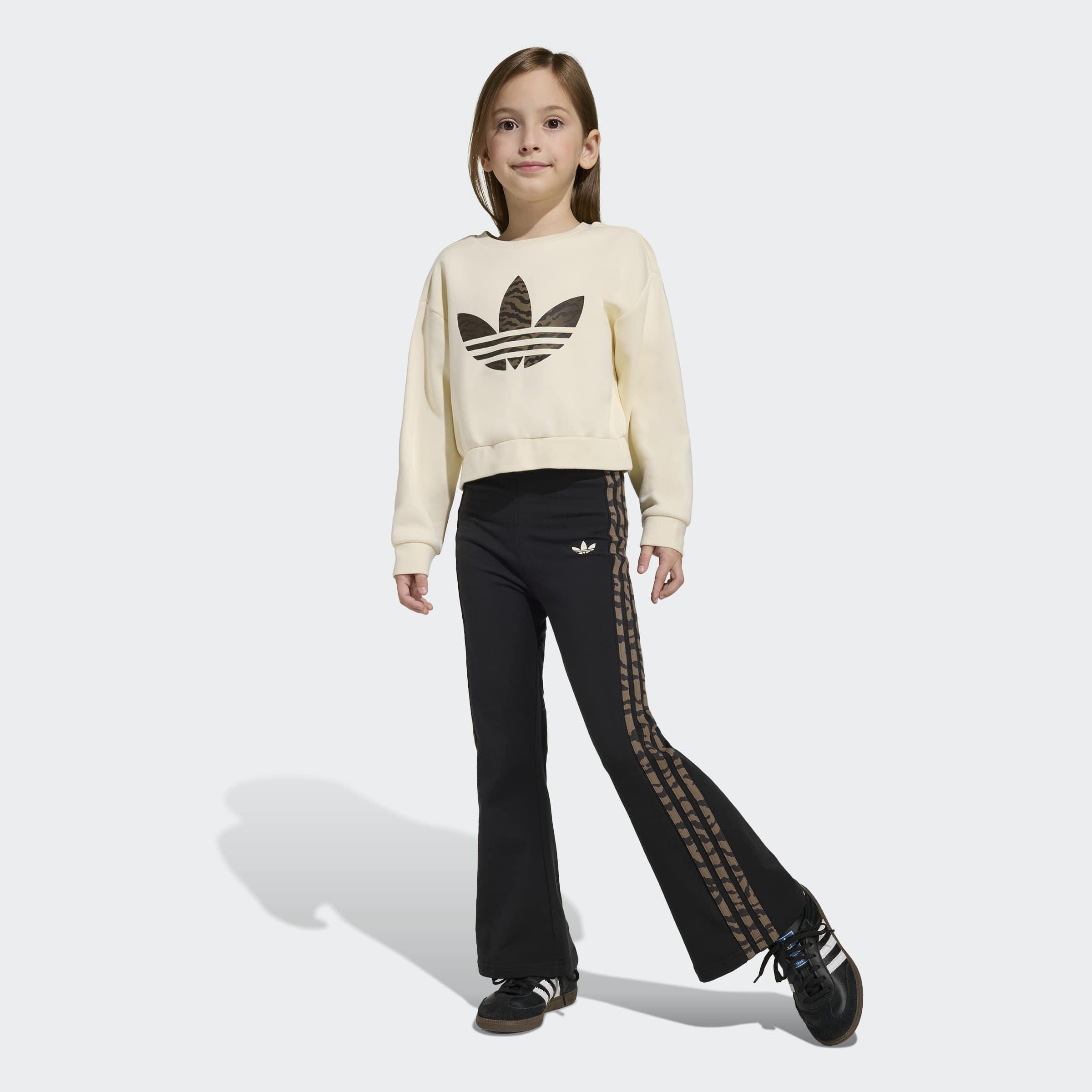 Kids Boxy Crew Set, Beige, A701_ONE, large image number 6