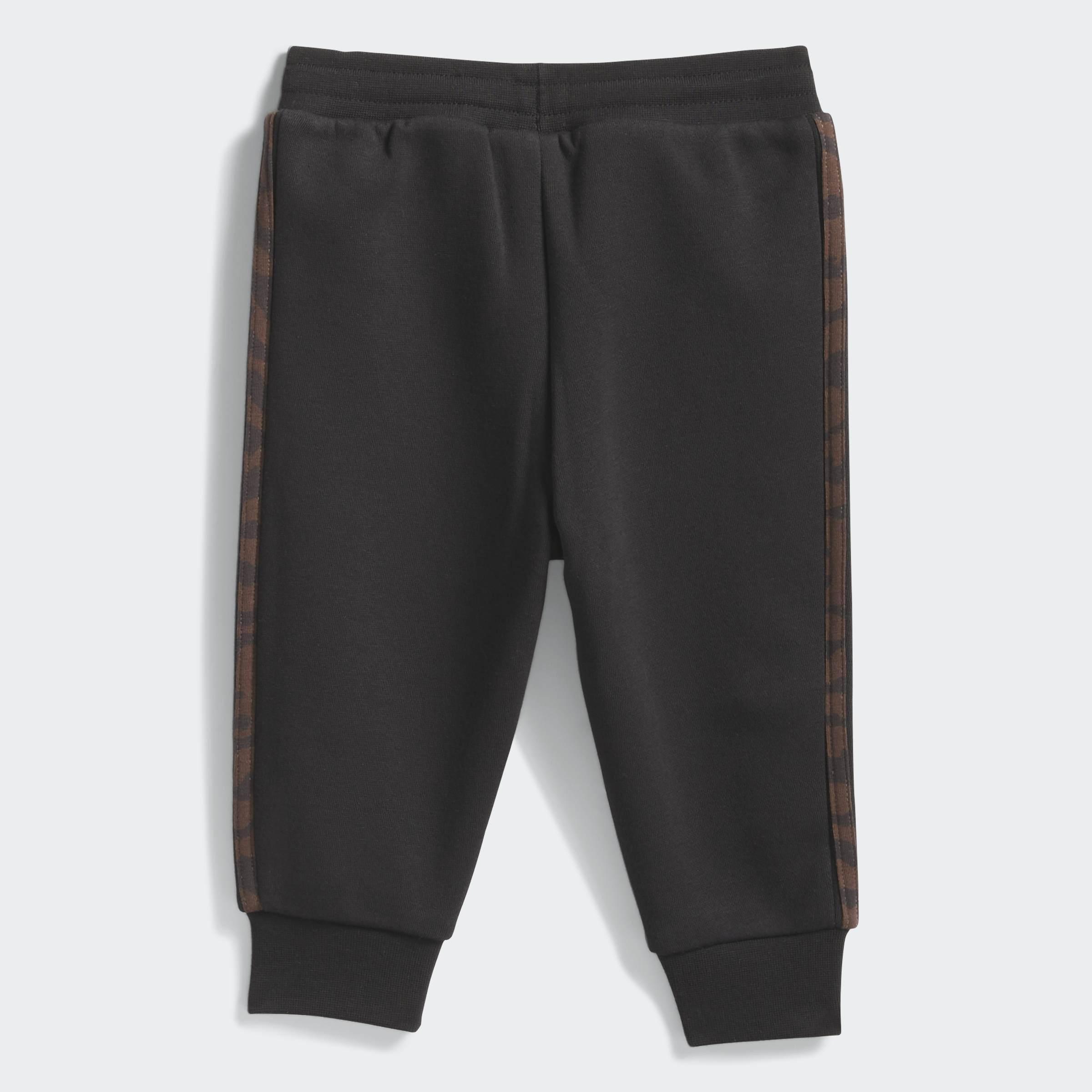 Kids Unisex Loose Crew Set, Beige, A701_ONE, large image number 2