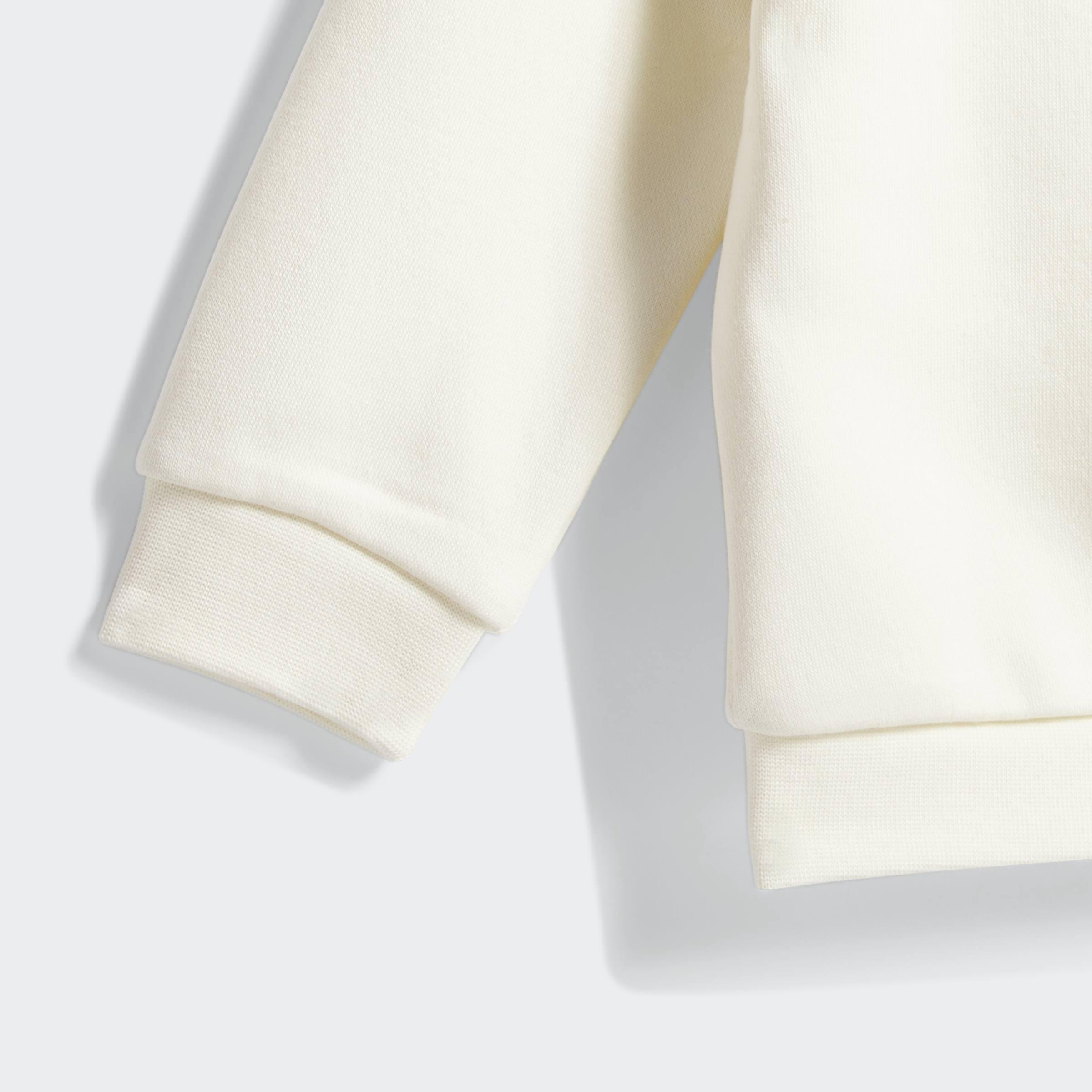 Kids Unisex Loose Crew Set, Beige, A701_ONE, large image number 5