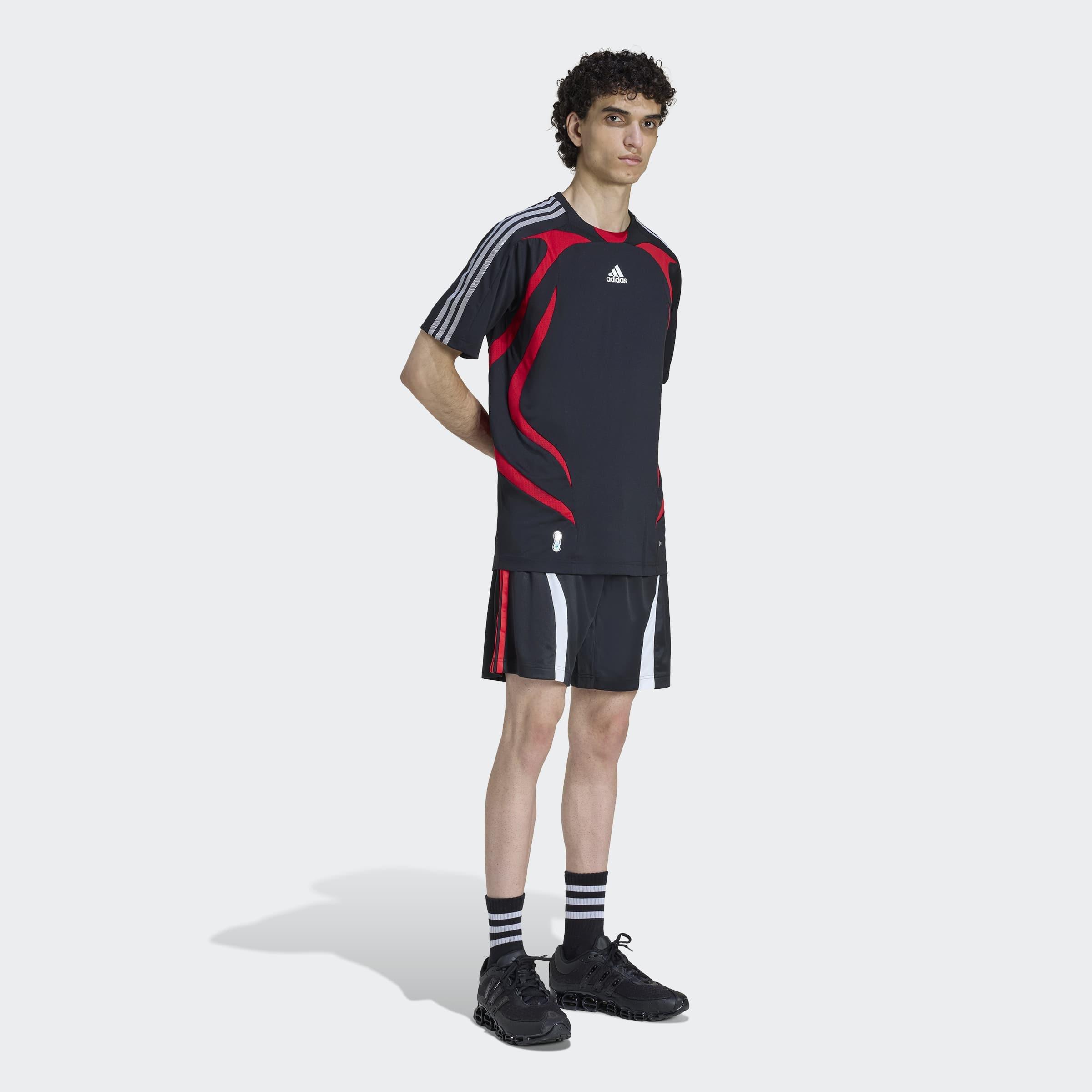 Teamgeist adicolor Shorts, Black, A701_ONE, large image number 5