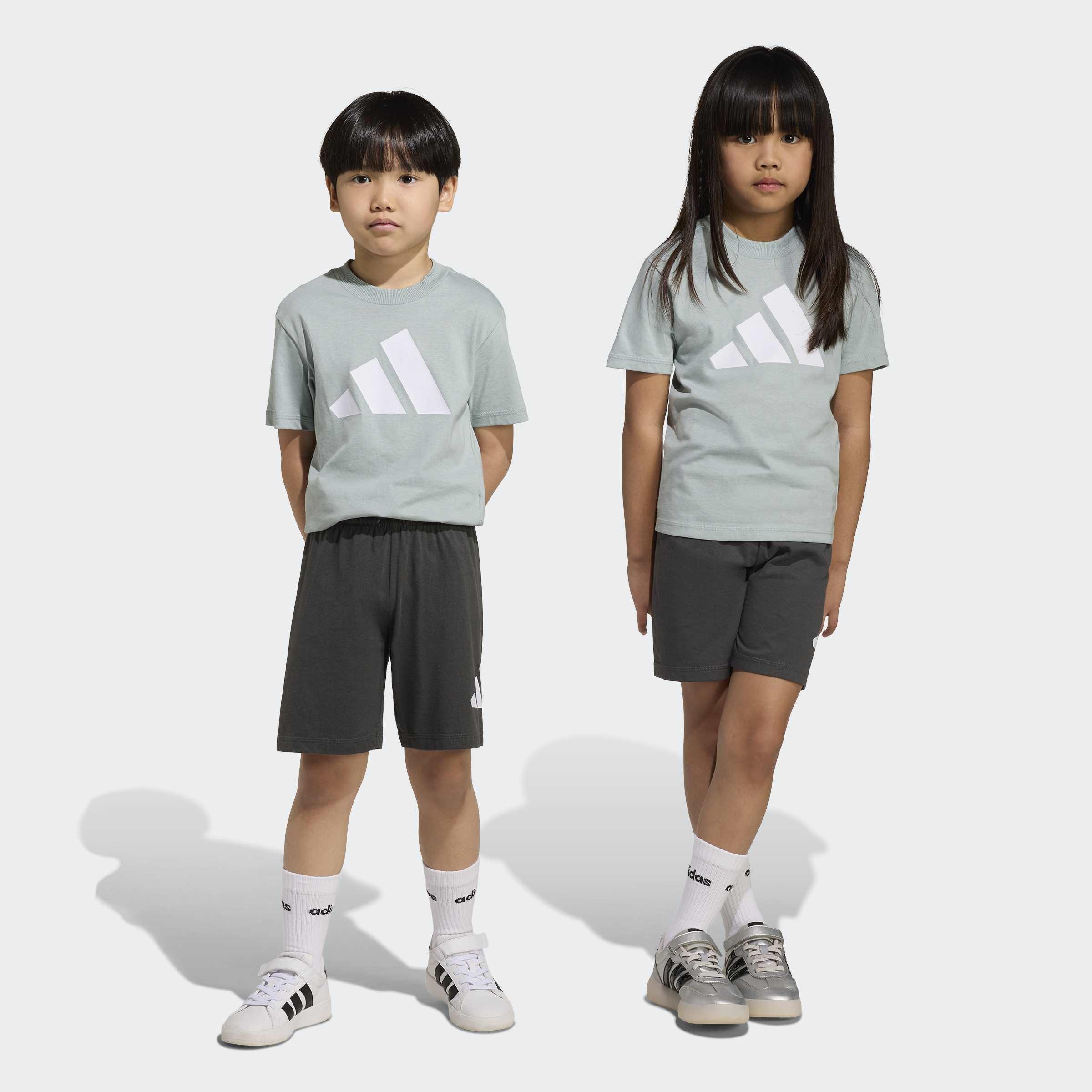 Kids Unisex Essentials Tee Set, Green, A701_ONE, large image number 2
