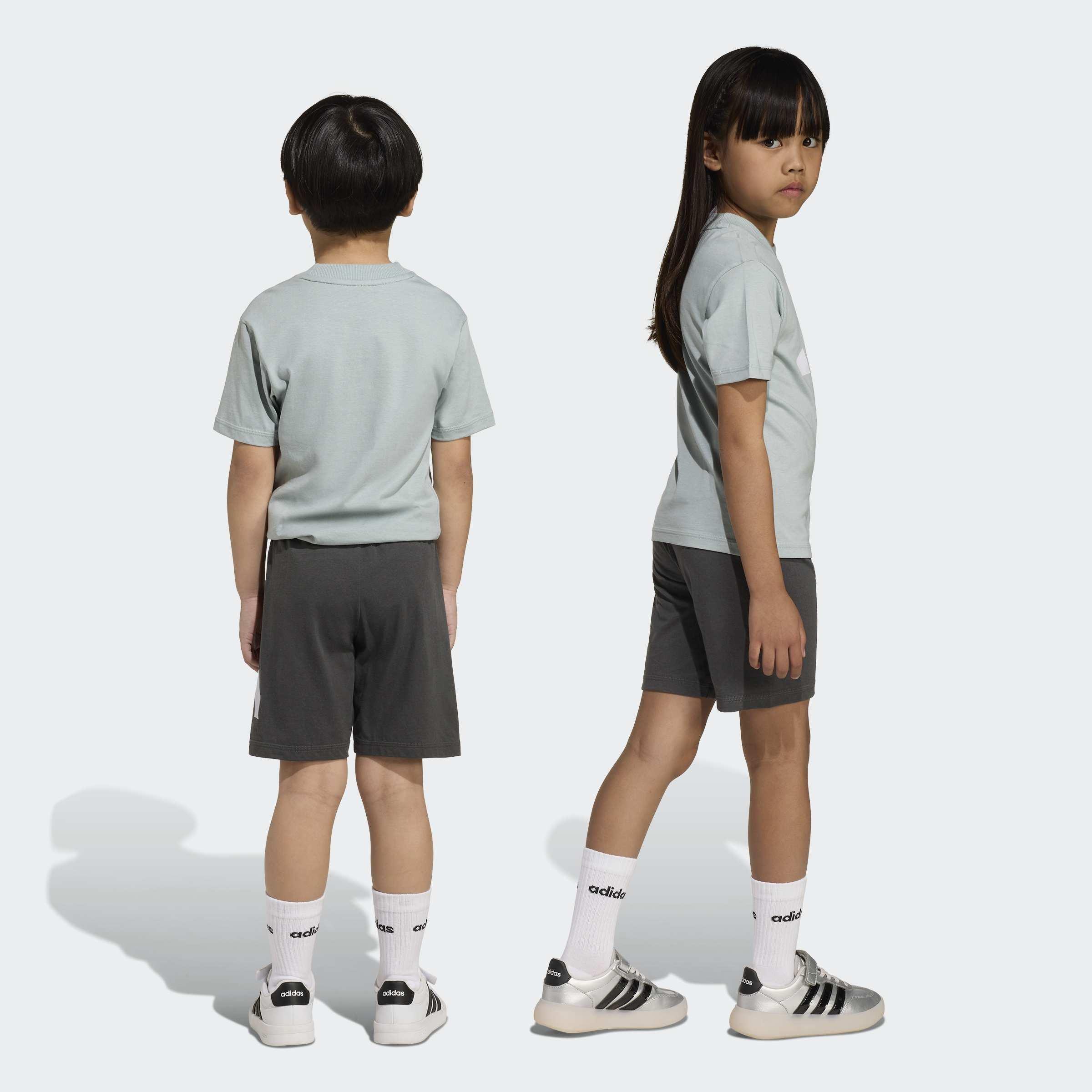 Kids Unisex Essentials Tee Set, Green, A701_ONE, large image number 4