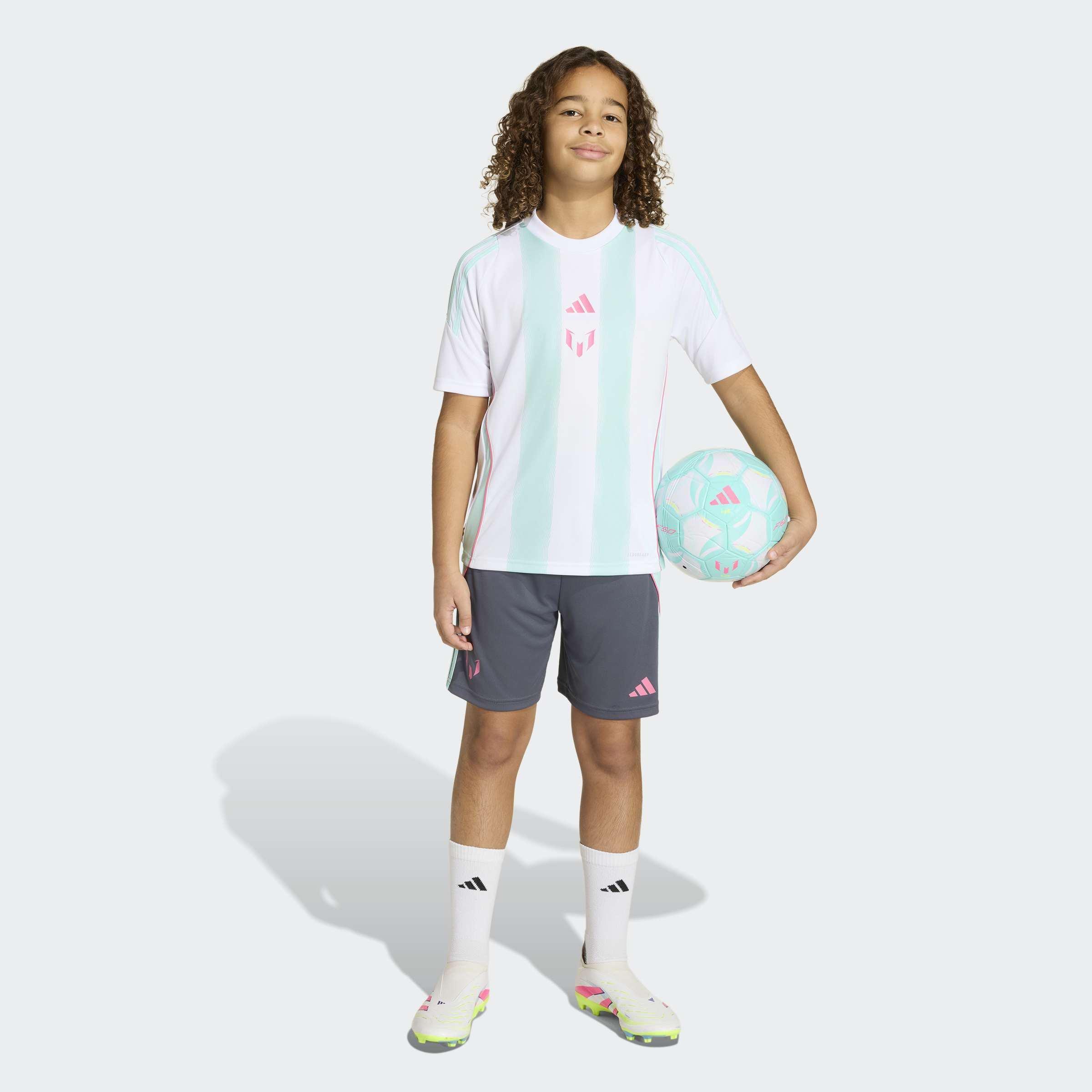 Kids Unisex Messi Training Jersey, White, A701_ONE, large image number 6