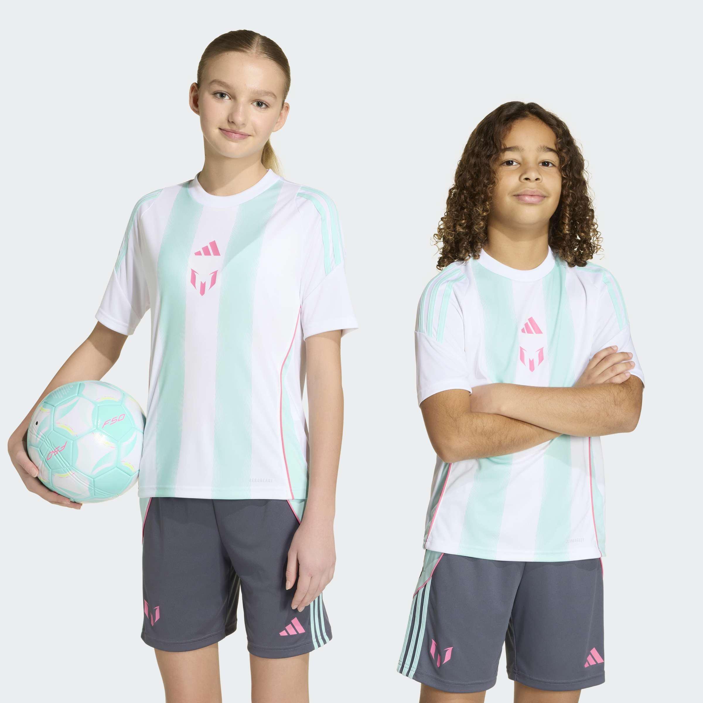 Kids Unisex Messi Training Jersey, White, A701_ONE, large image number 8