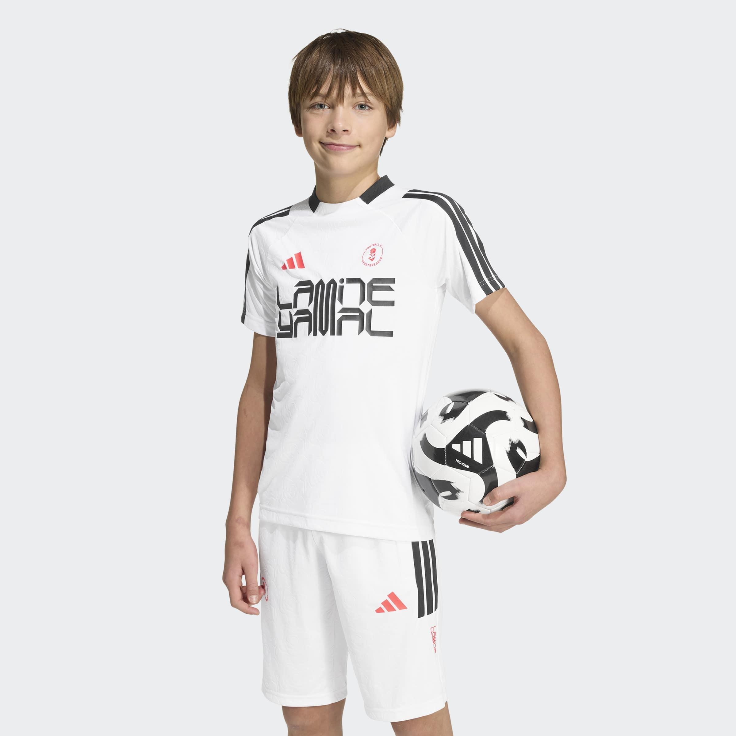 Kids Unisex Lamine Yamal Training T-Shirt, White, A701_ONE, large image number 6