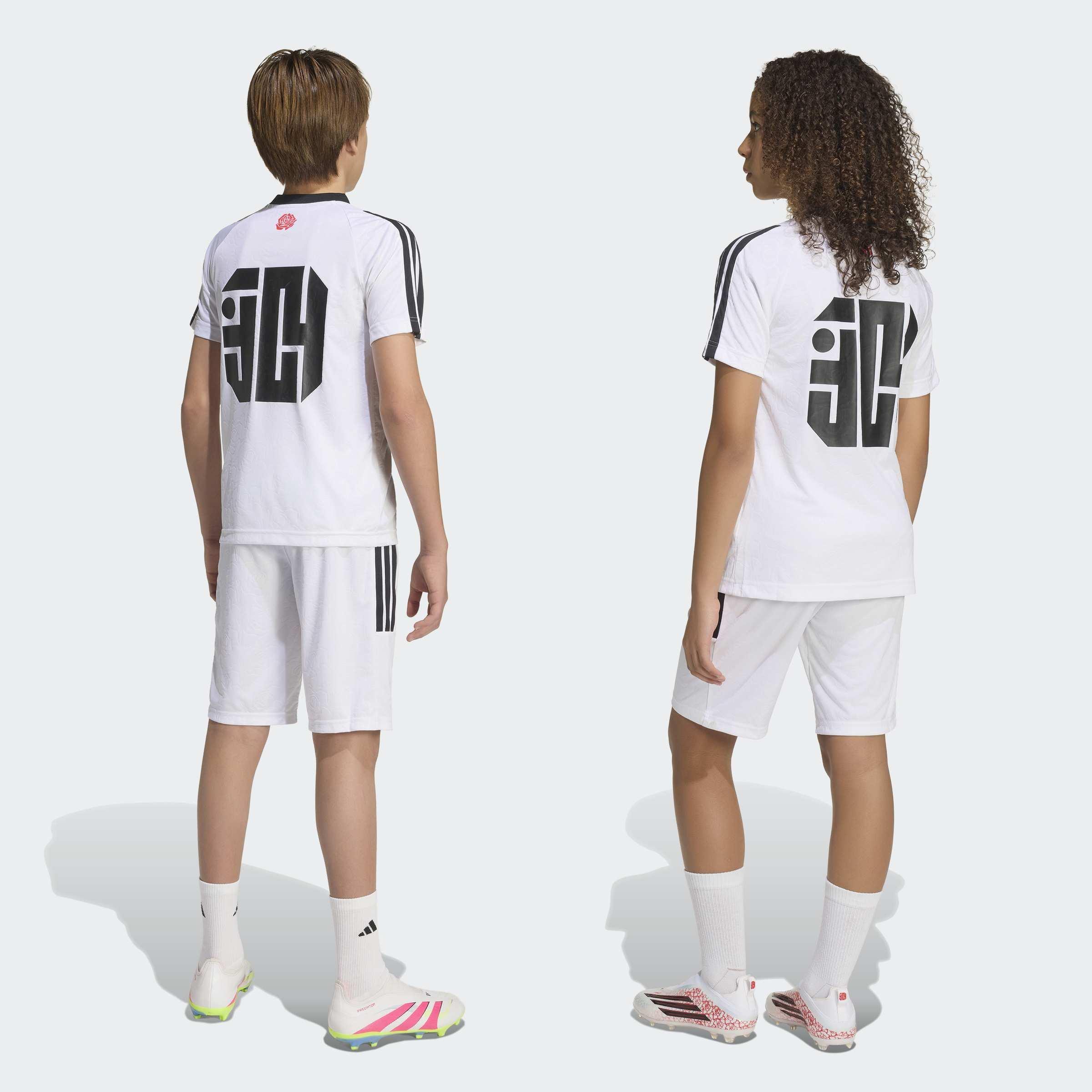 Kids Unisex Lamine Yamal Training Shorts, White