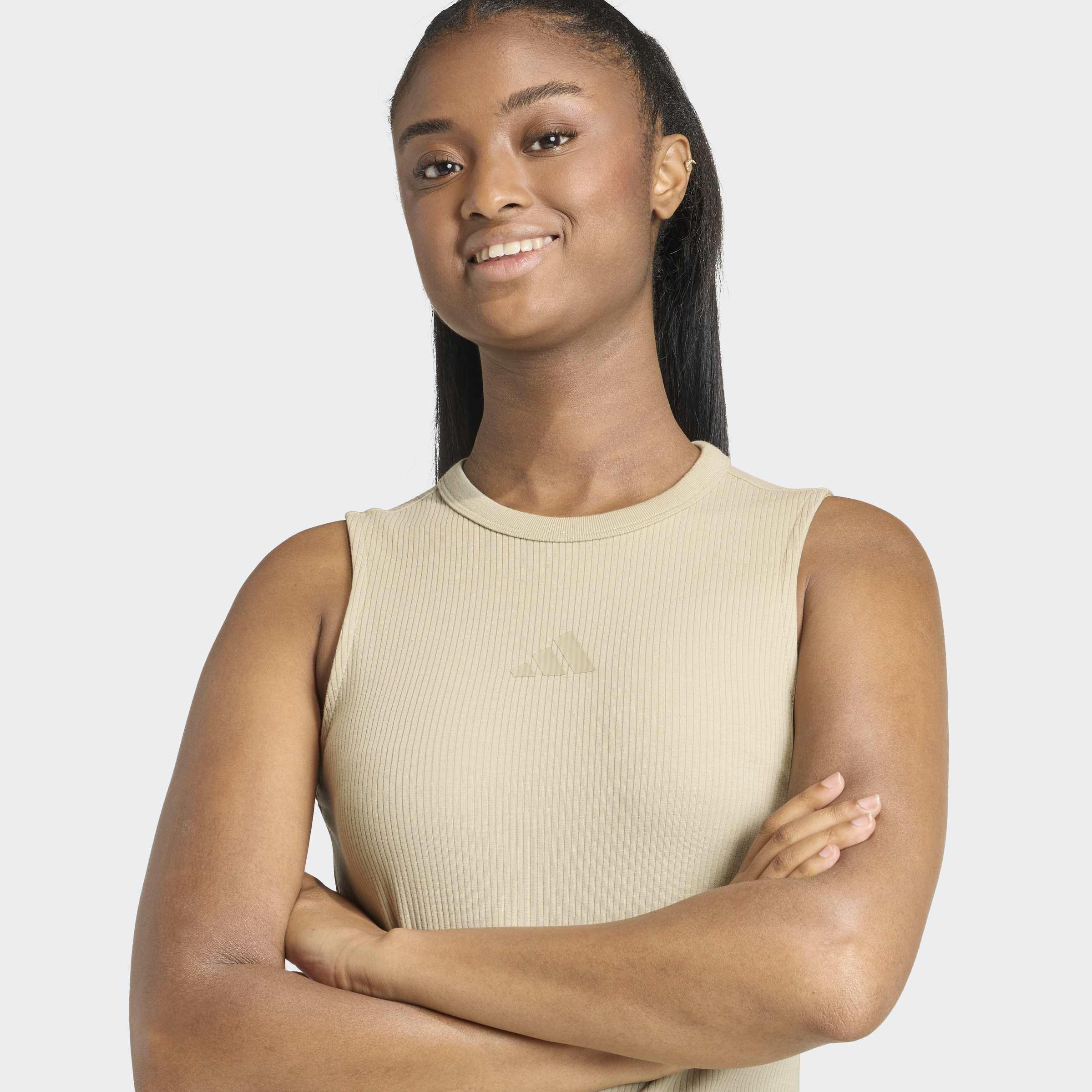 ALL SZN Rib Dress, Brown, A701_ONE, large image number 2