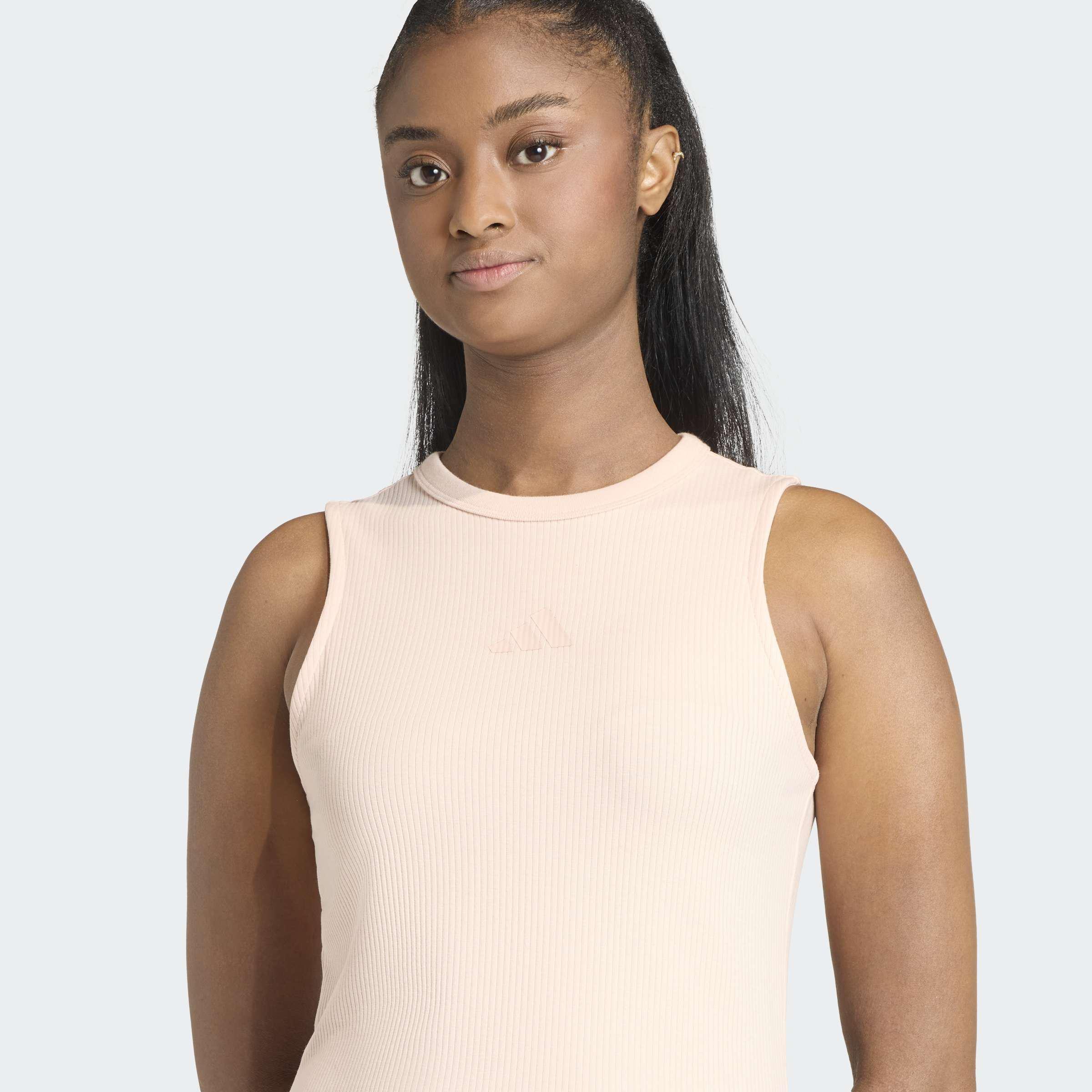 ALL SZN Rib Dress, Pink