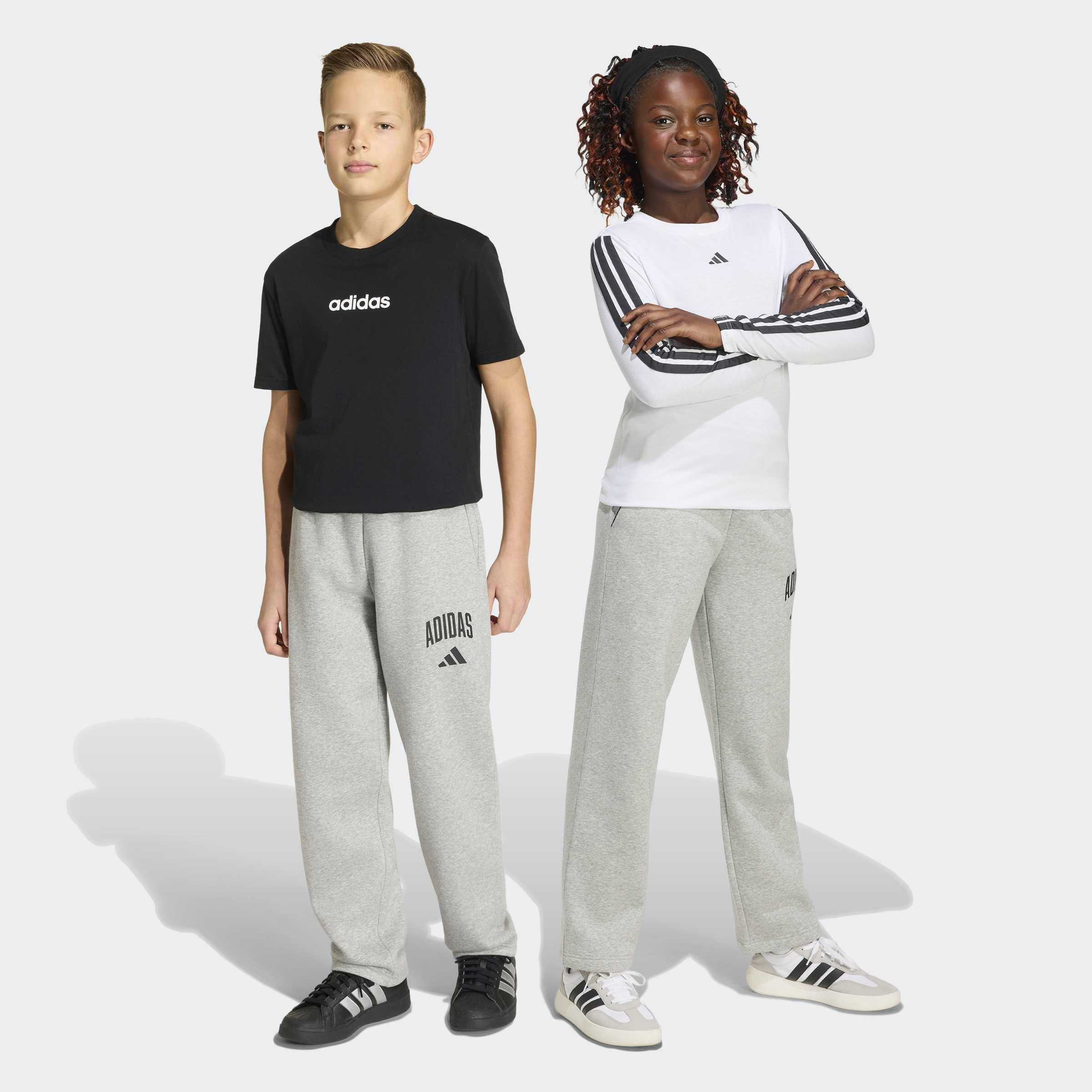 Kids Unisex Seasonals Collegiate Typography Pant, Grey, A701_ONE, large image number 7