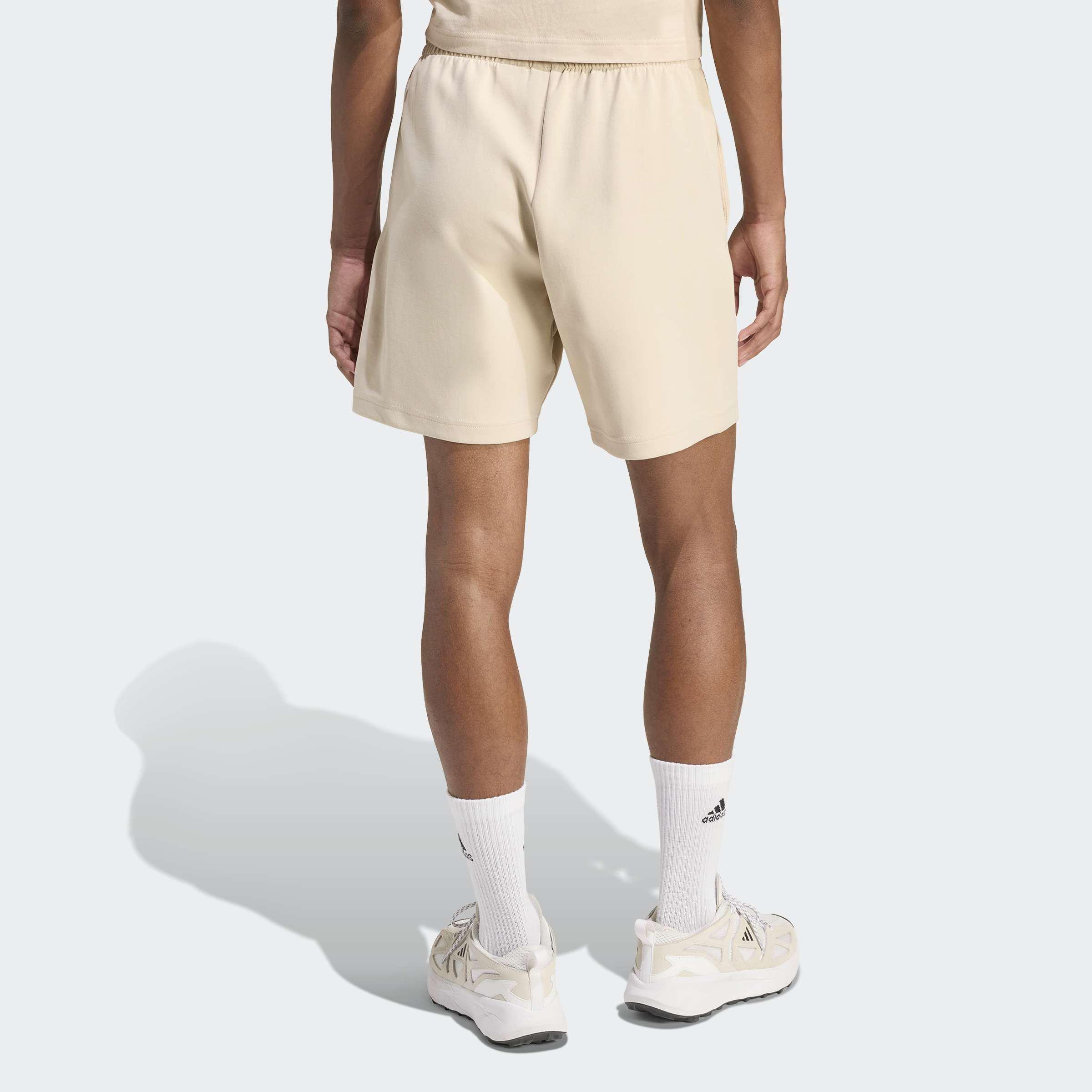 Future Icons Small Logo Shorts, Beige