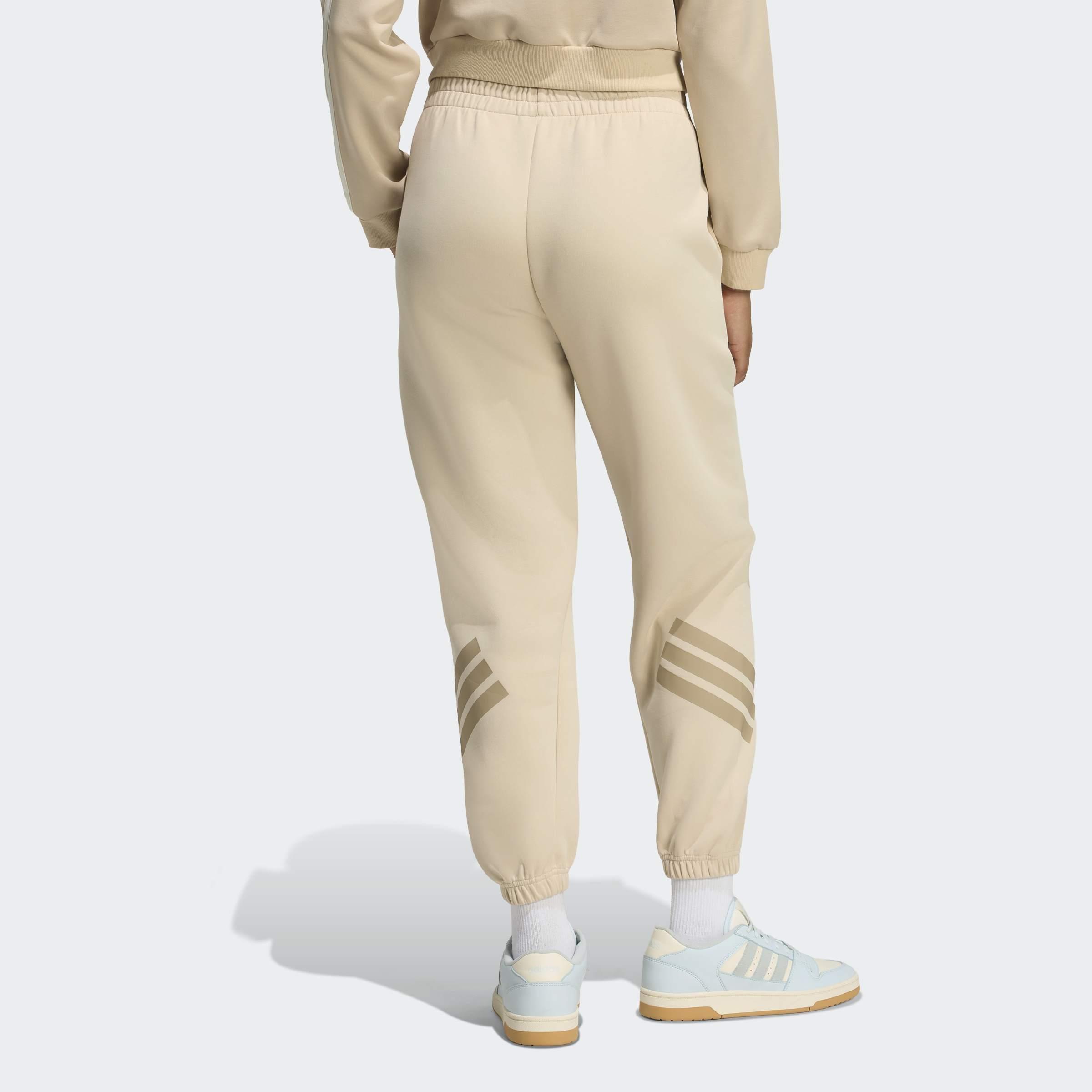 Future Icons 3-Stripes Tracksuit Bottoms, Beige, A701_ONE, large image number 1