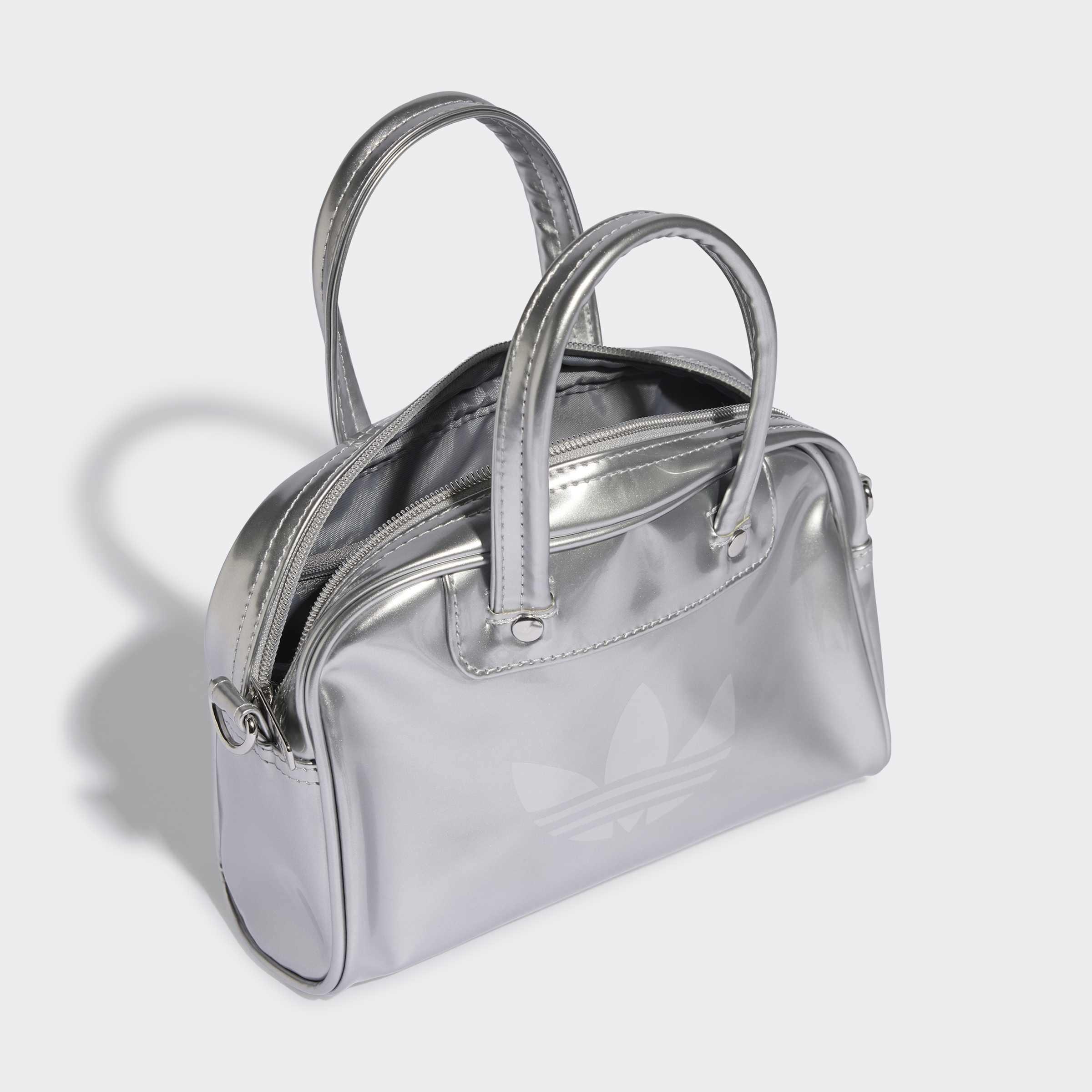 Unisex Adicolor Mini Bowling Bag, Grey, A701_ONE, large image number 0