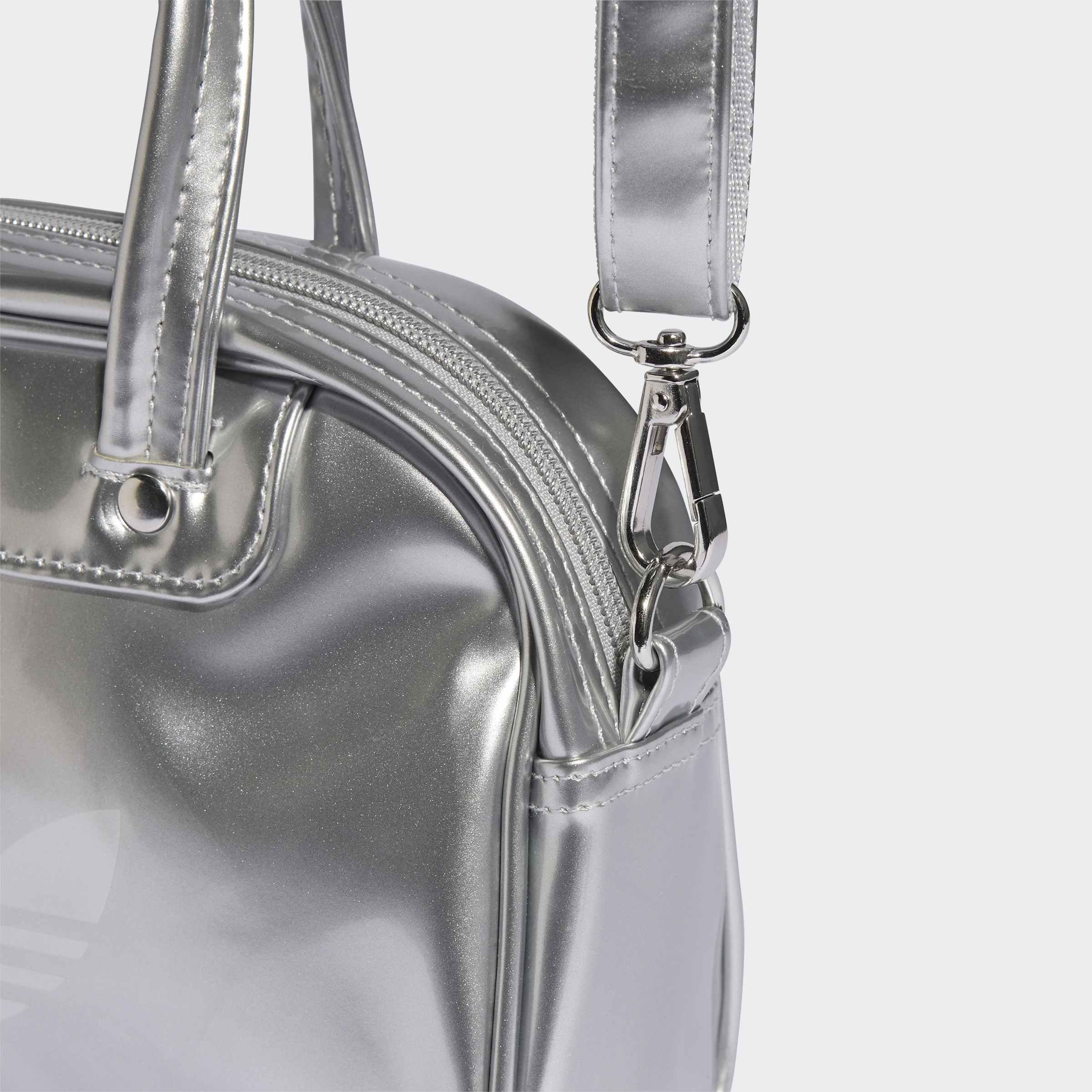 Unisex Adicolor Mini Bowling Bag, Grey, A701_ONE, large image number 4