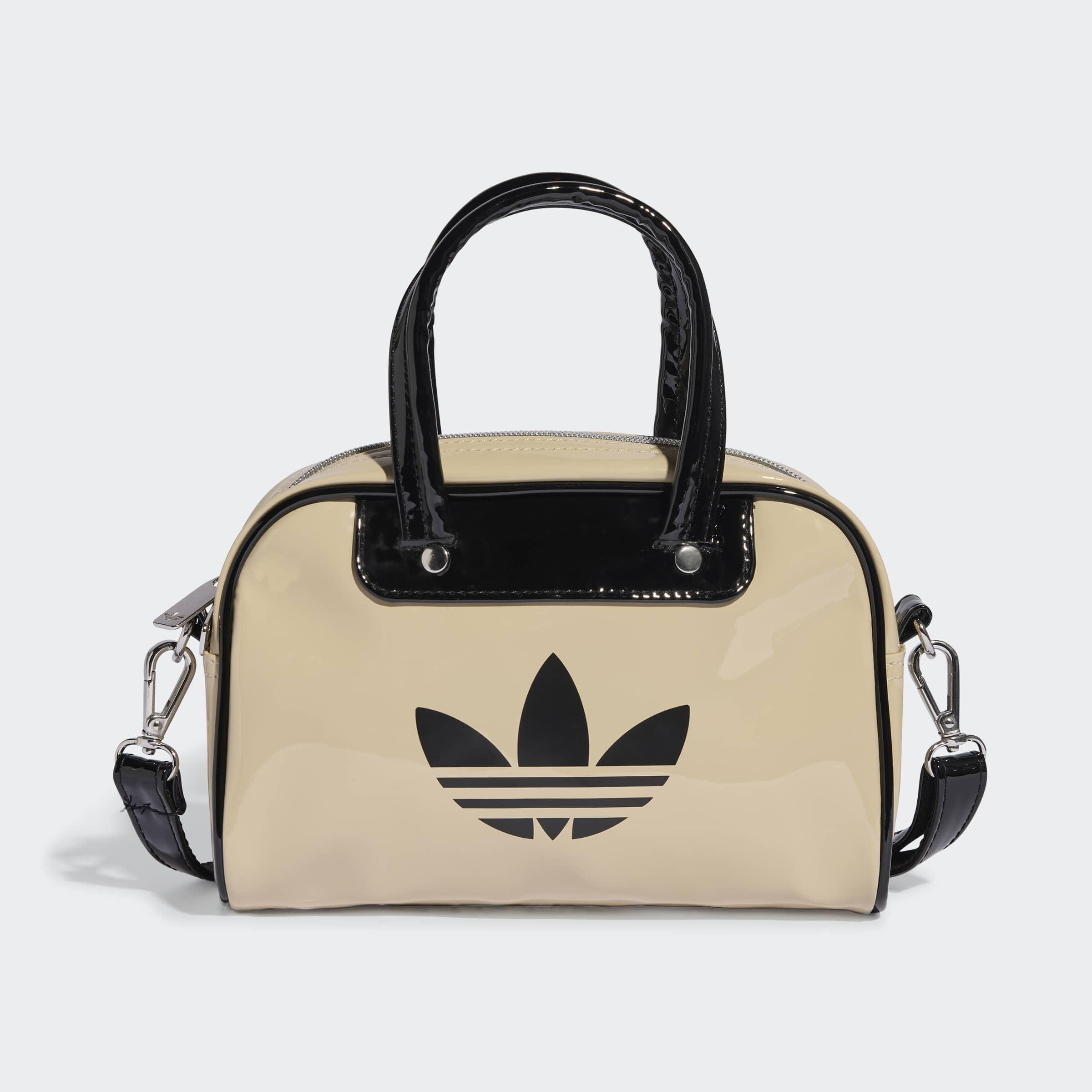 Unisex Adicolor Mini Bowling Bag, Beige, A701_ONE, large image number 1