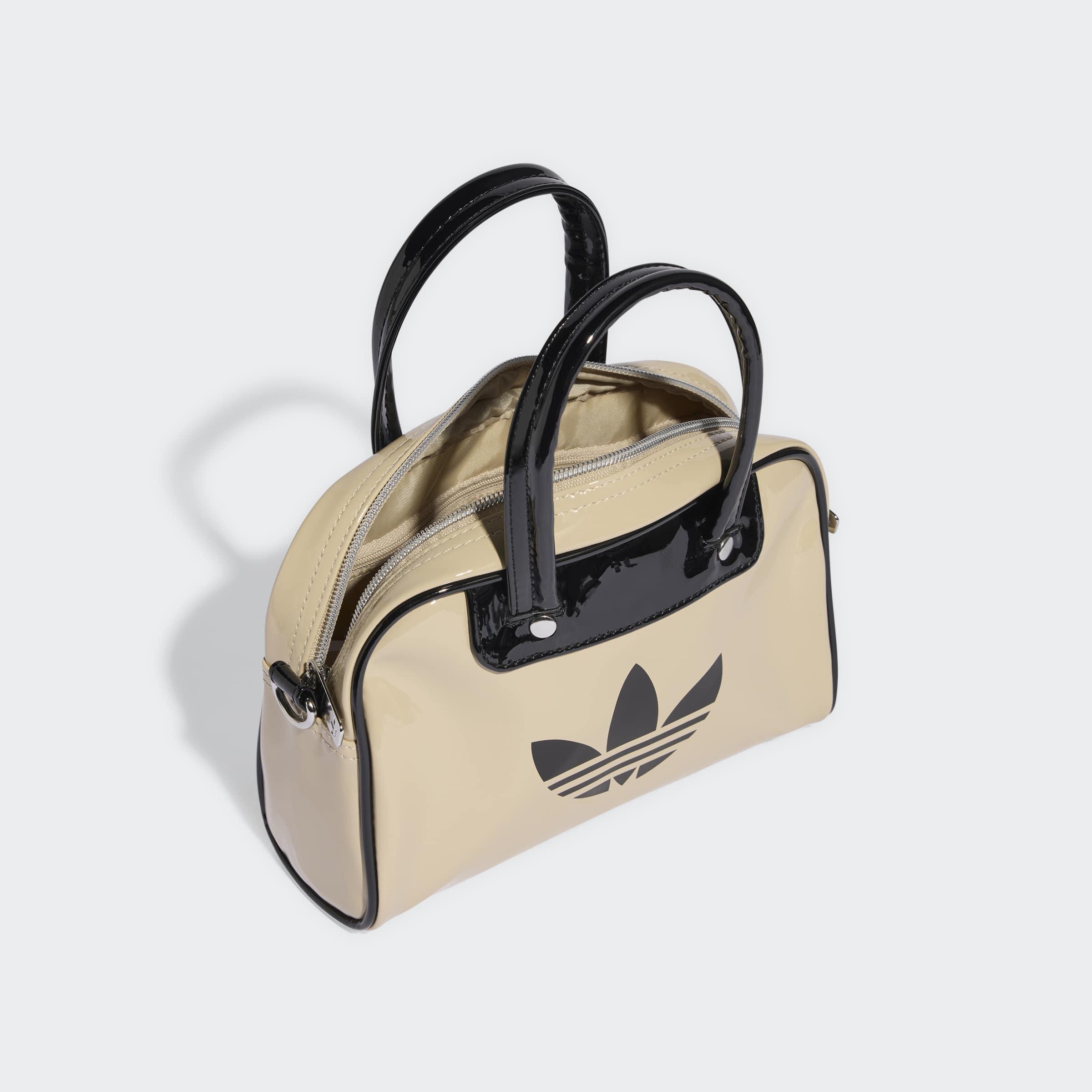 Unisex Adicolor Mini Bowling Bag, Beige, A701_ONE, large image number 2