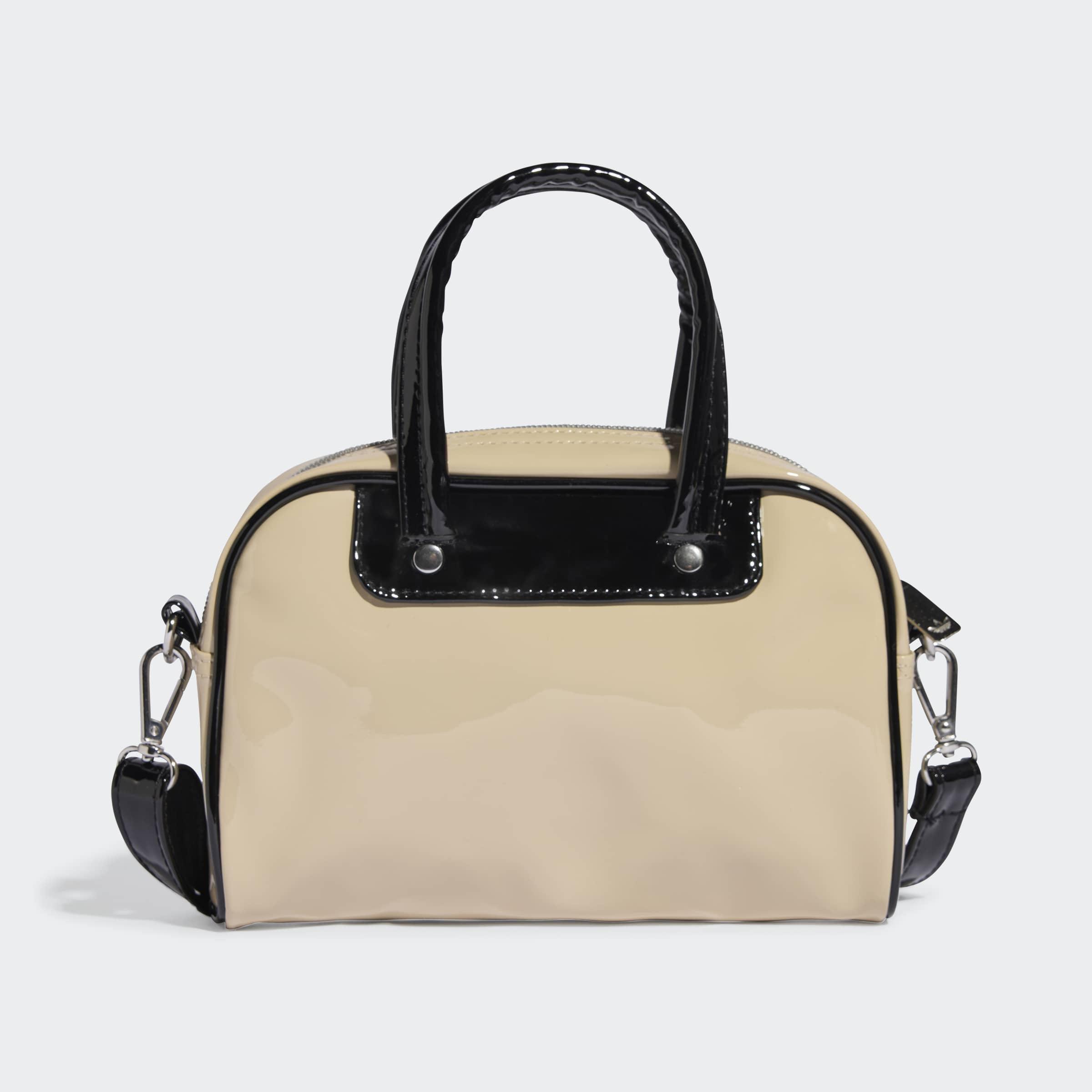 Unisex Adicolor Mini Bowling Bag, Beige, A701_ONE, large image number 3