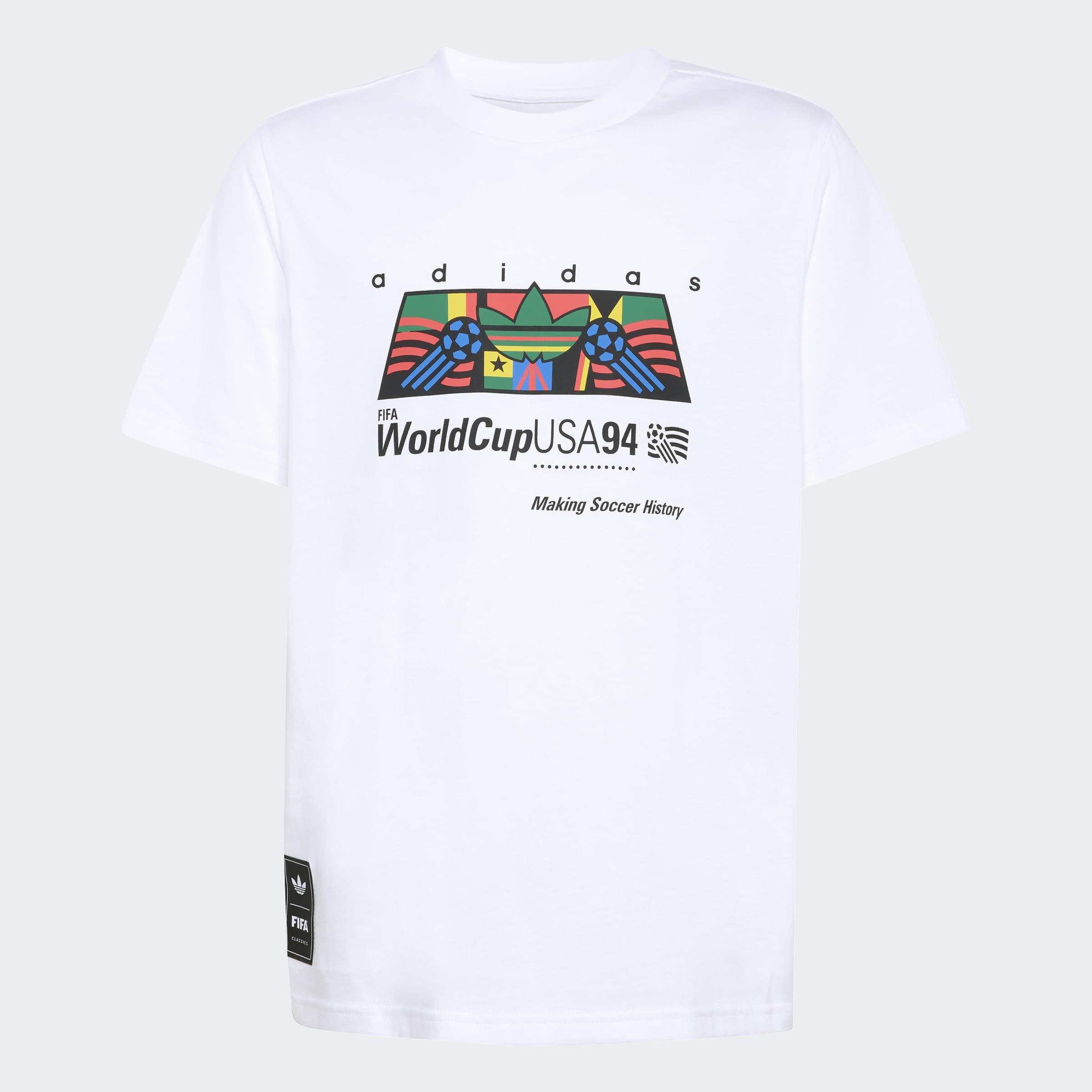 Kids Unisex Loose Graphic T-Shirt, White
