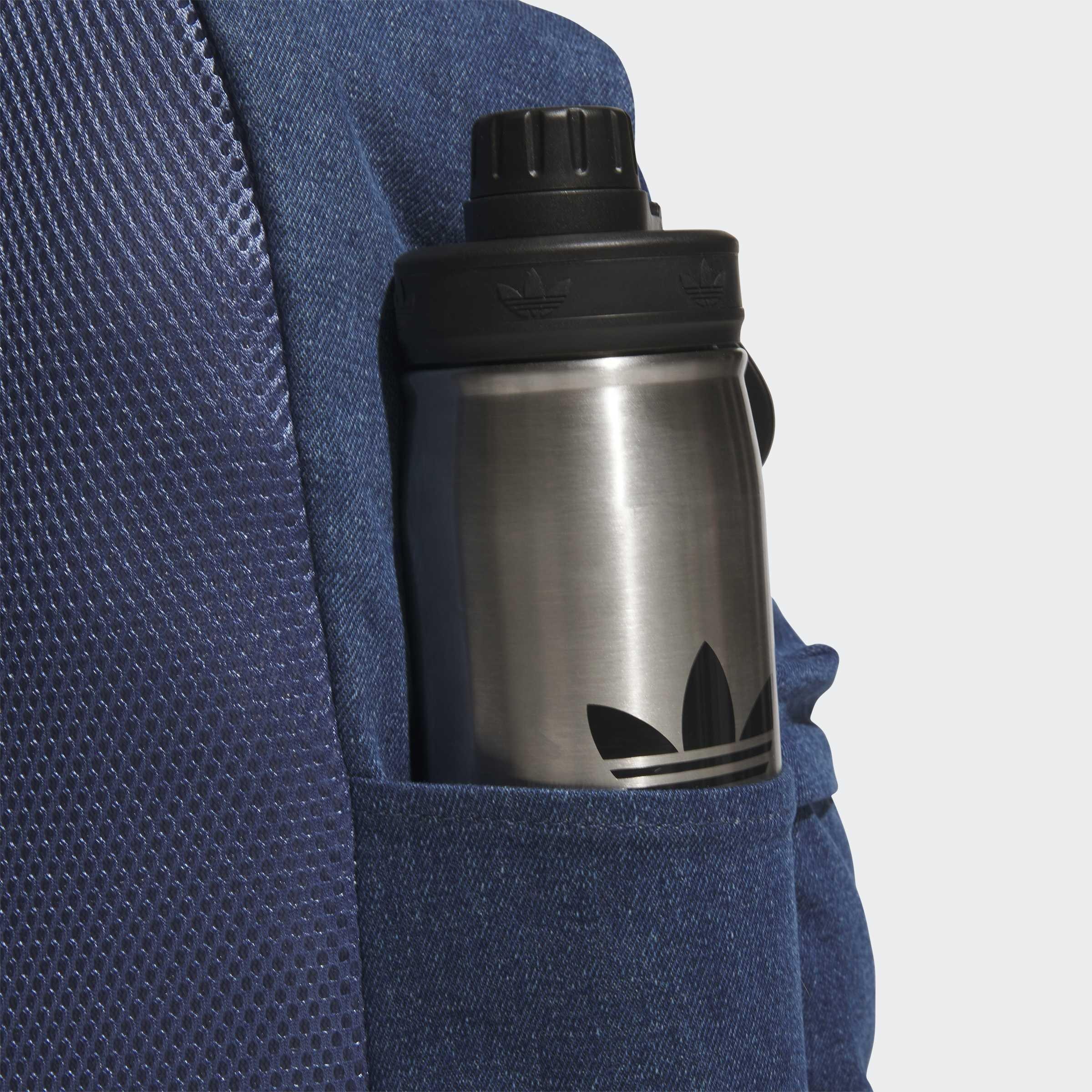 Unisex Adicolor Classic Backpack Denim, Blue, A701_ONE, large image number 4