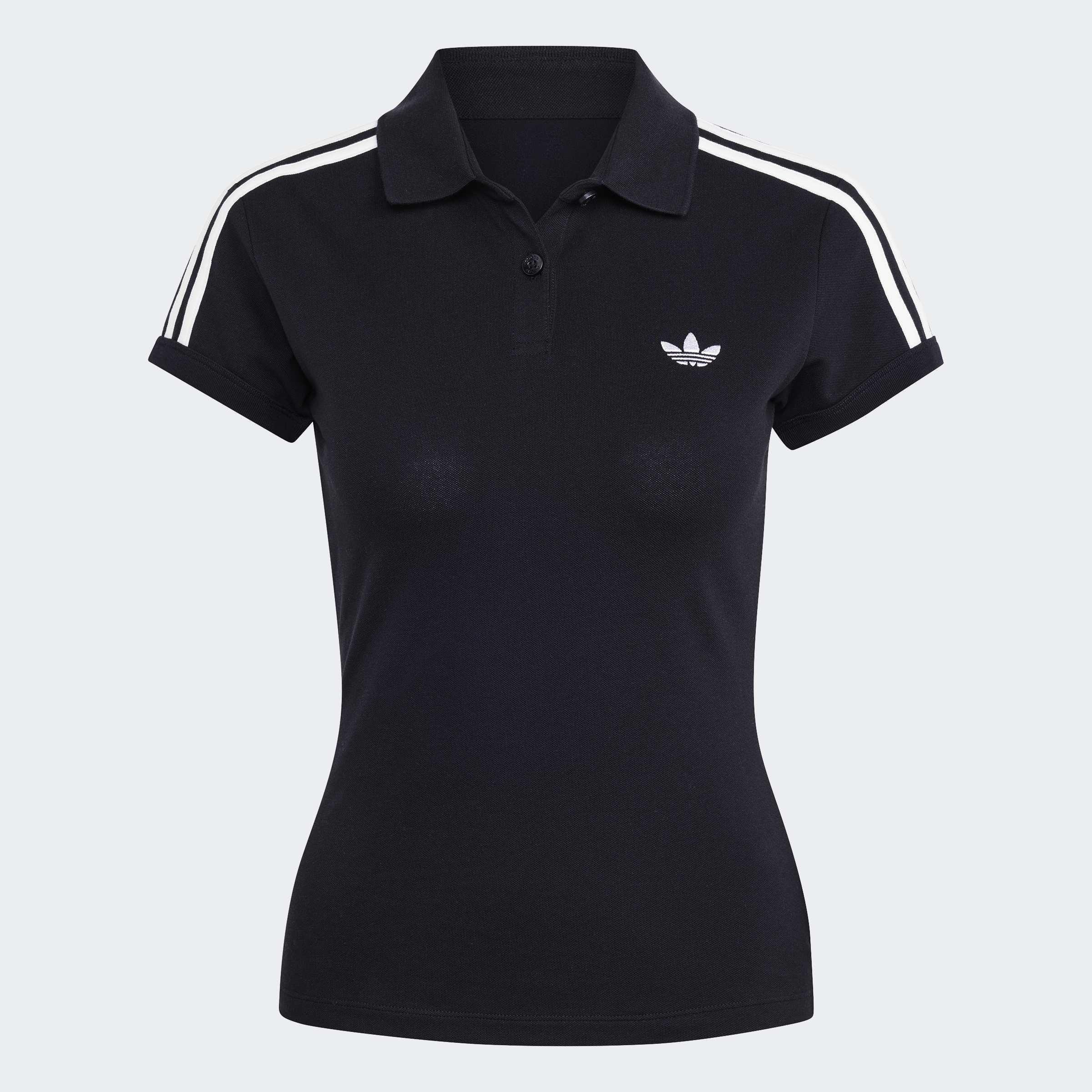 3-Stripes Polo, Black, A701_ONE, medium