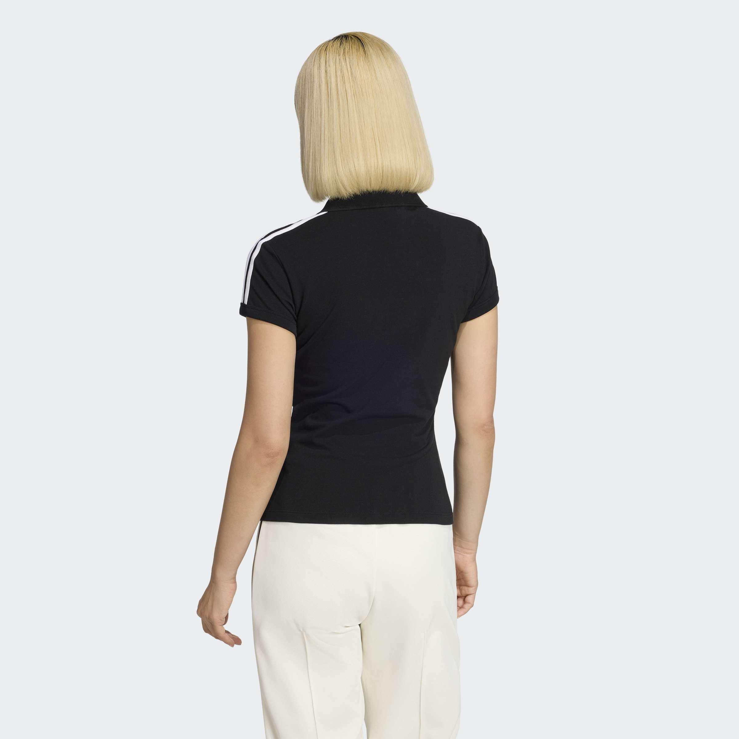 3-Stripes Polo, Black, A701_ONE, medium