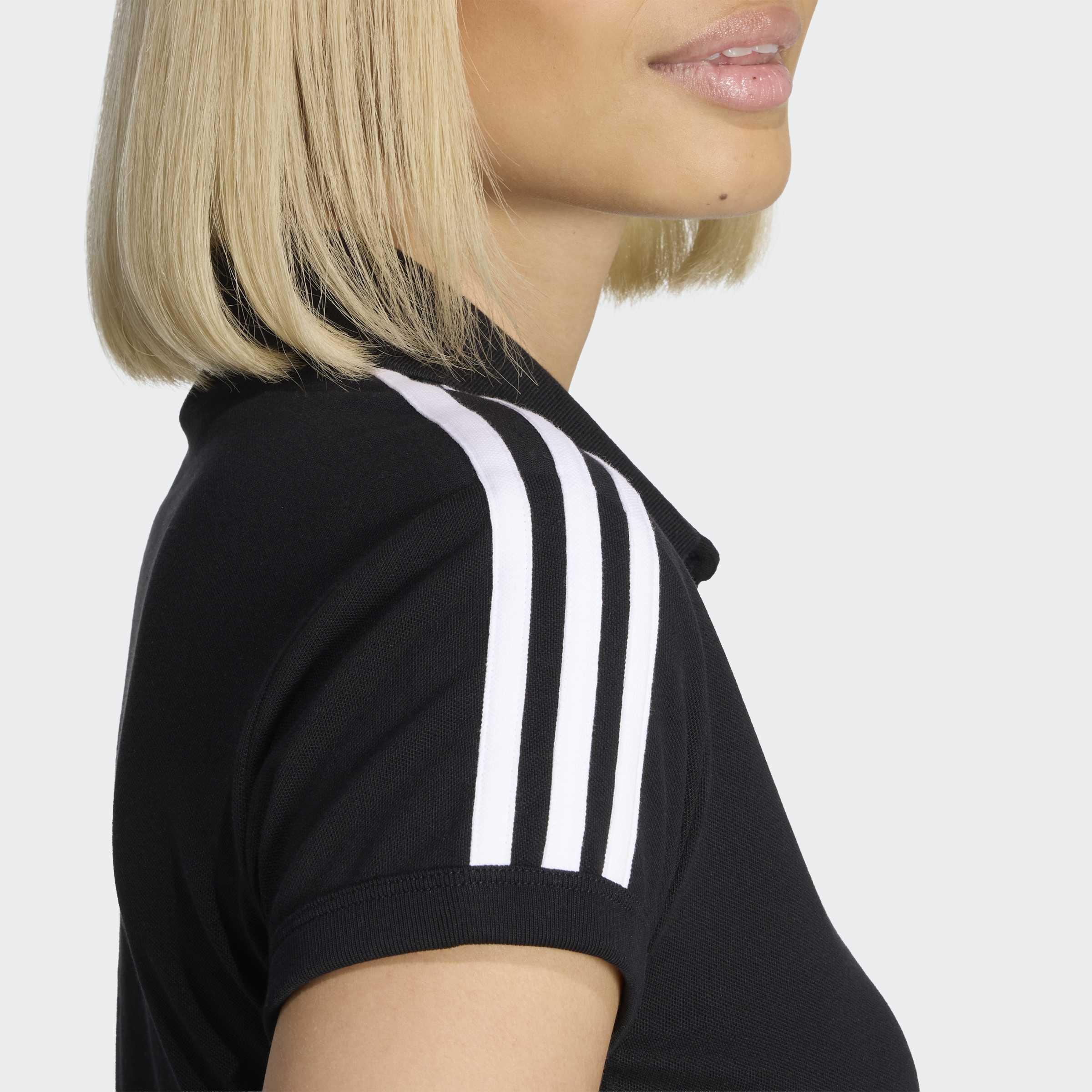 3-Stripes Polo, Black, A701_ONE, large image number 3