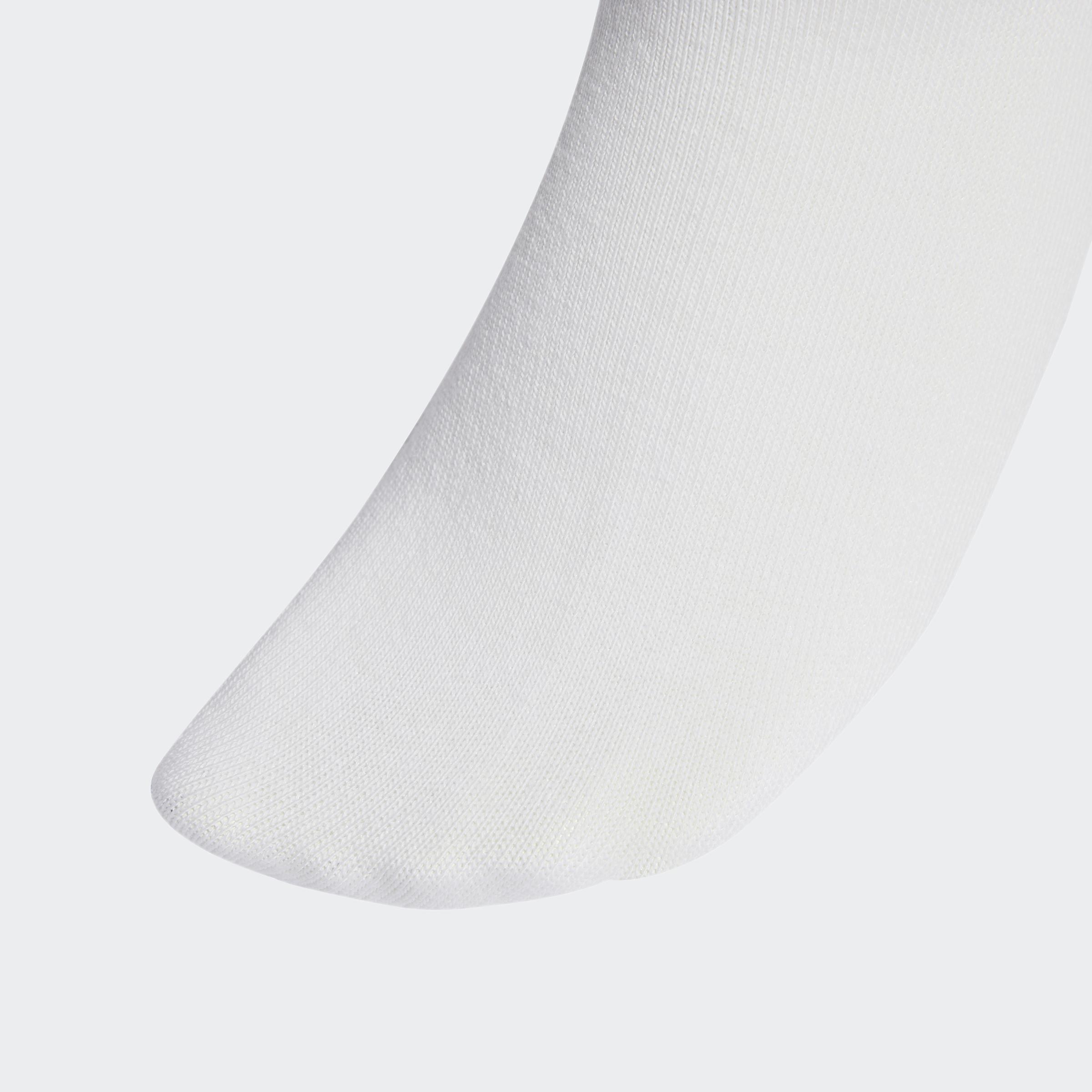 Unisex 3-Stripes Crew Socks 3 Pairs, Multicolour, A701_ONE, large image number 2