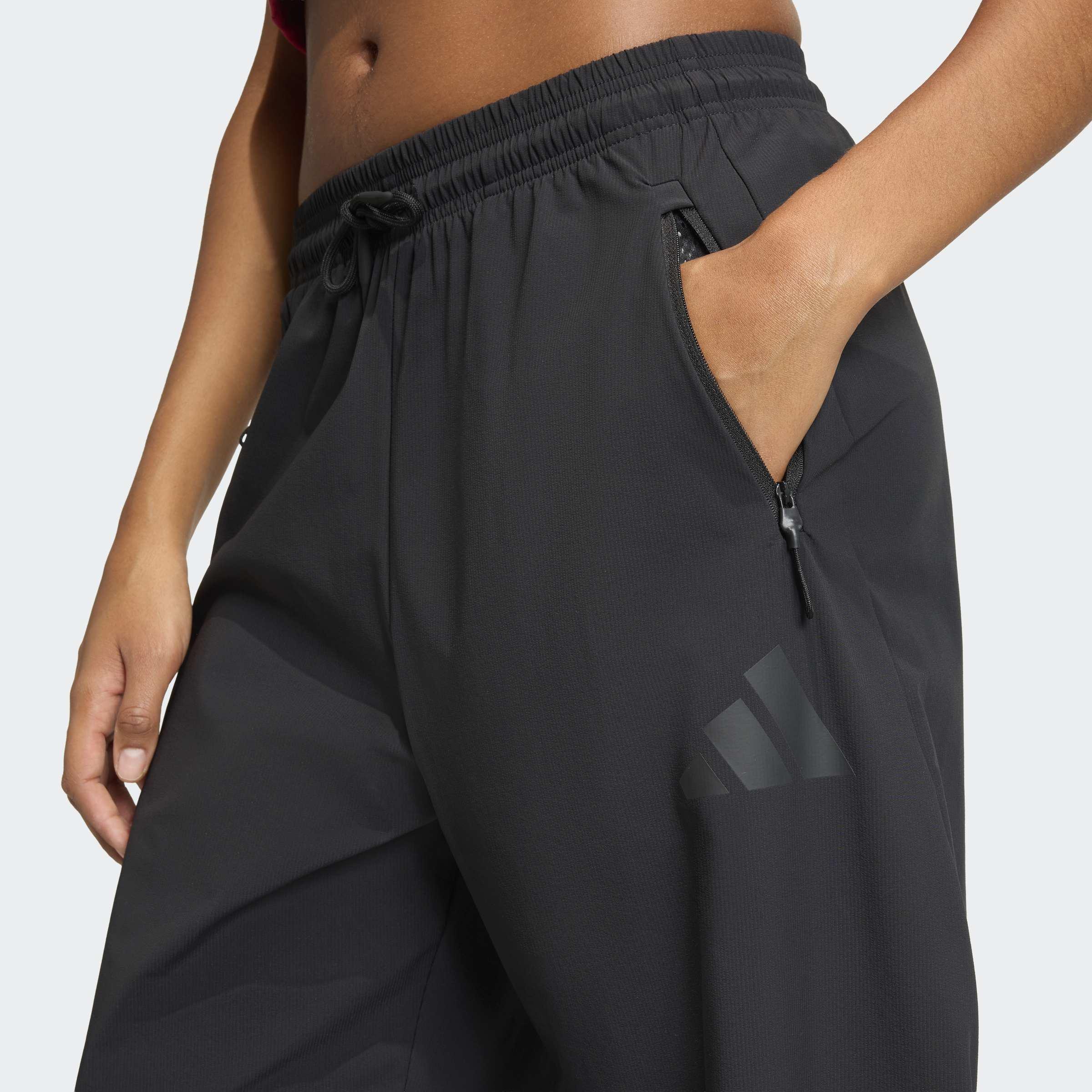 Adidas Z.N.E. Woven Pant, Black, A701_ONE, large image number 2